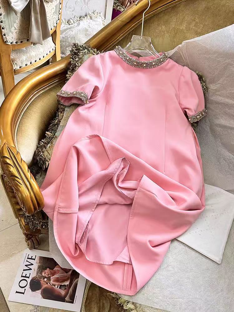 26ss rhinestone dress