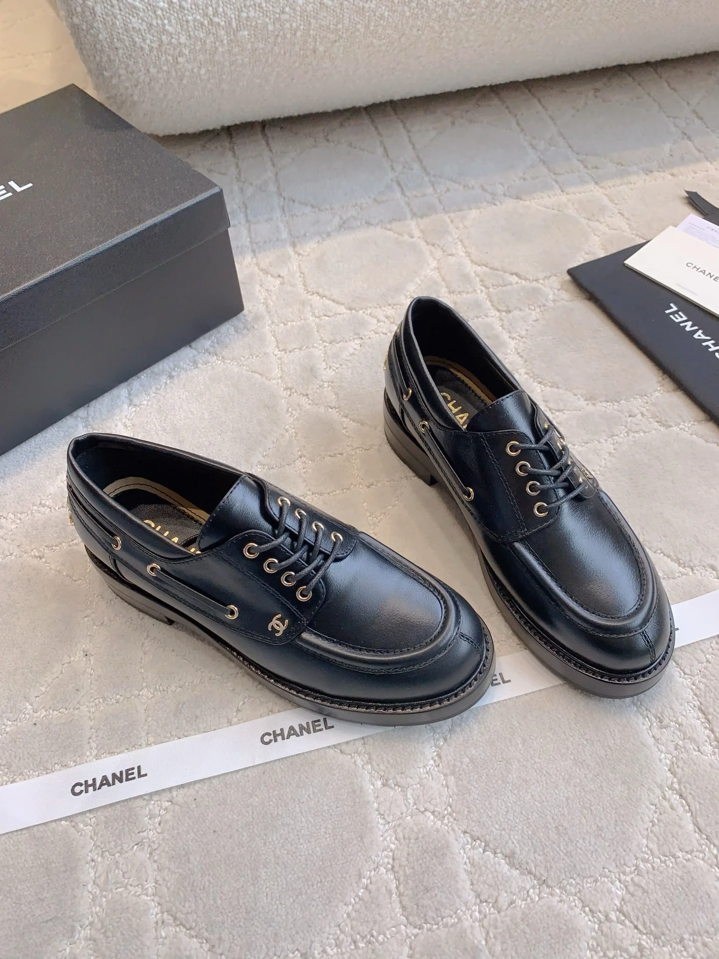 Chan 25fw loafer shoes