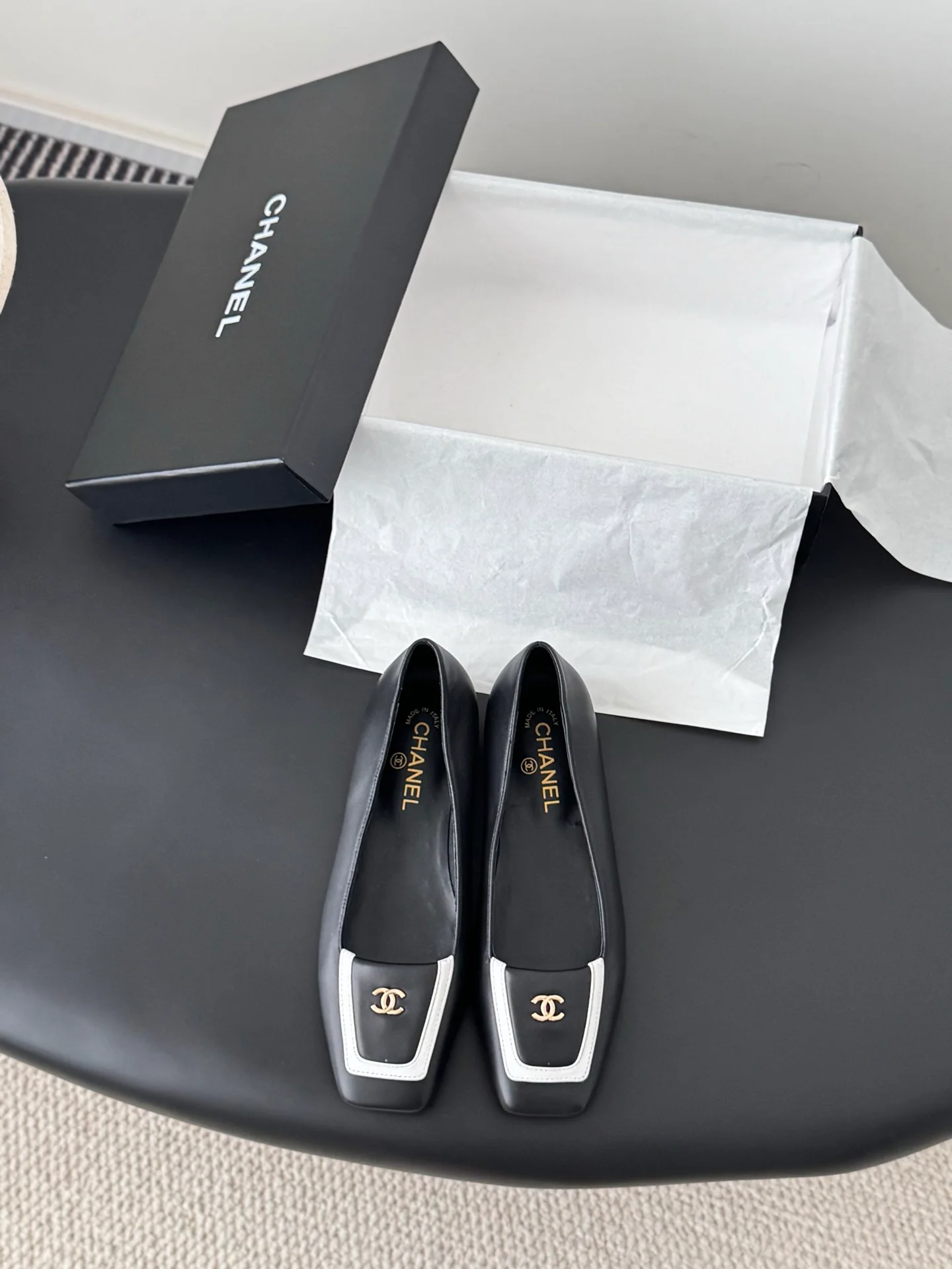 Chan 25fw mary jane flats