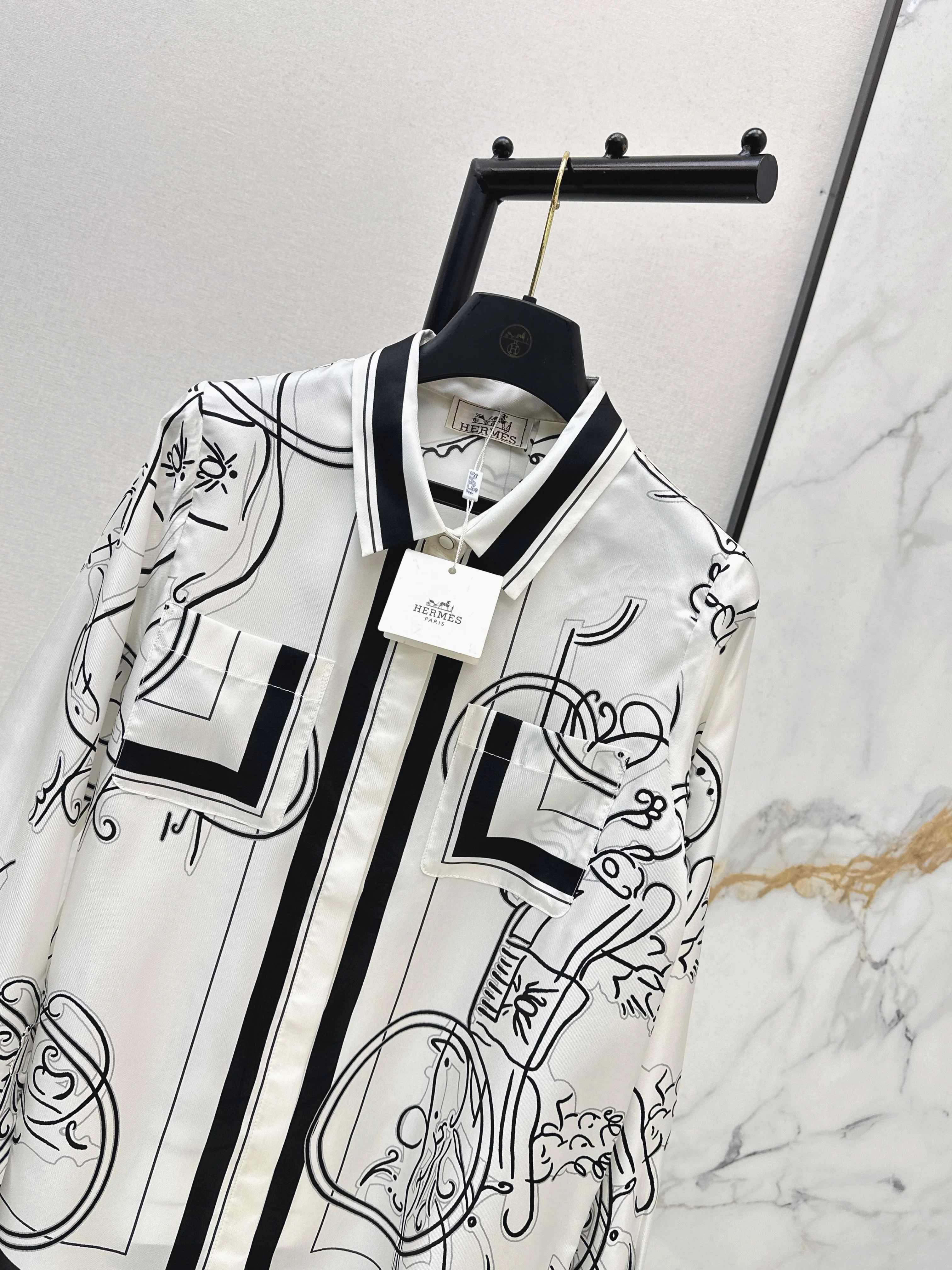 Herm 26ss print shirts