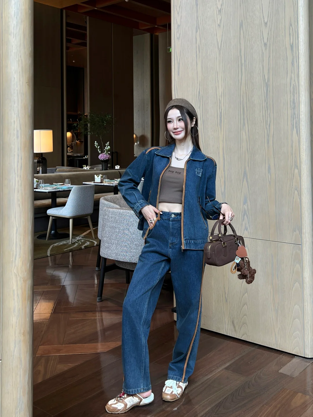 Miu 25fw denim jacket