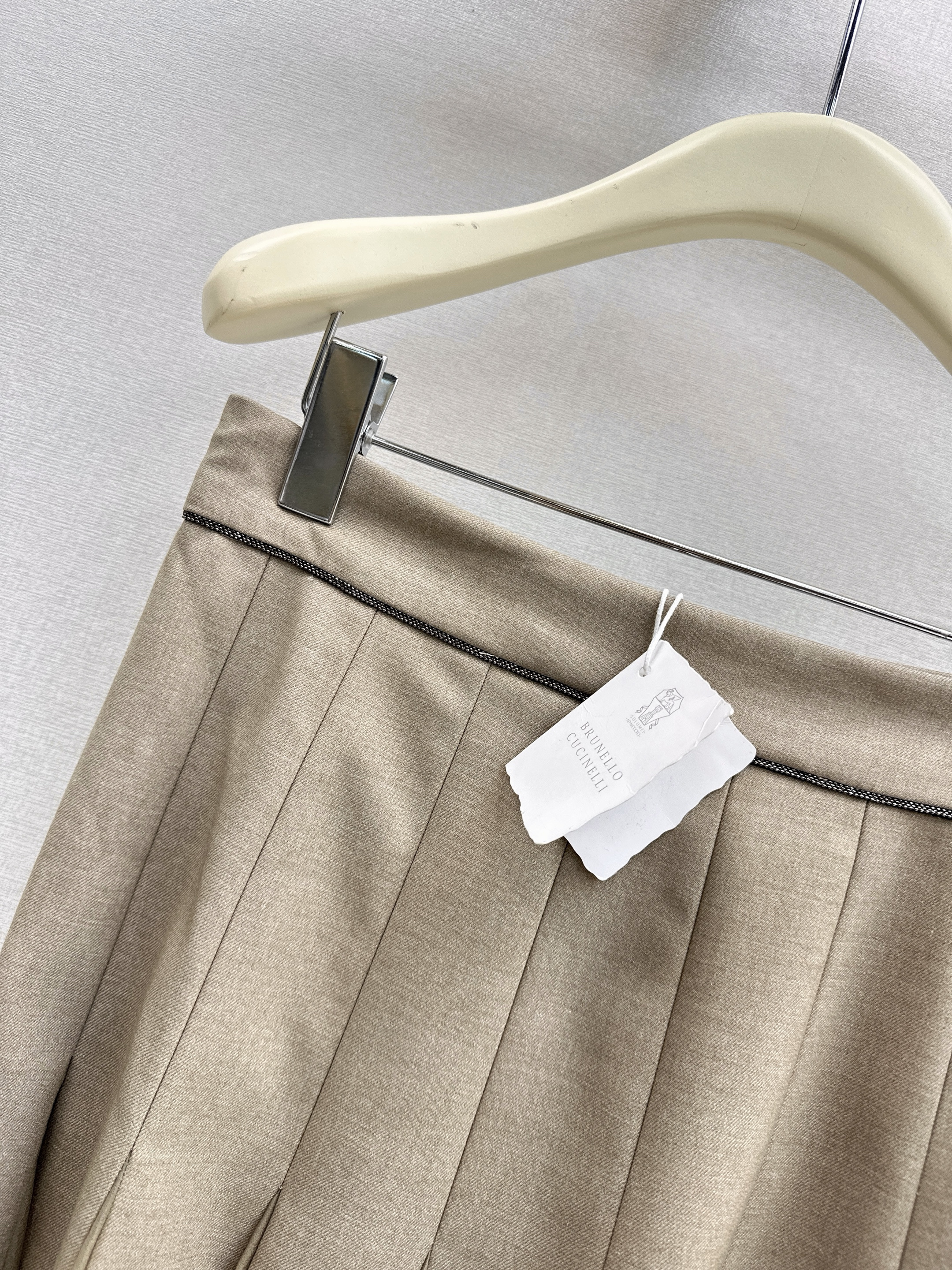 Brun 26ss pleated skirts