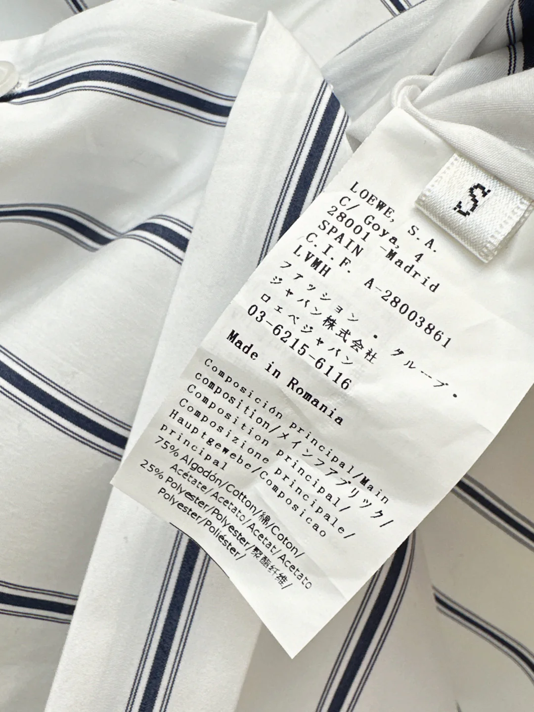 Loe 25fw stripe shirts