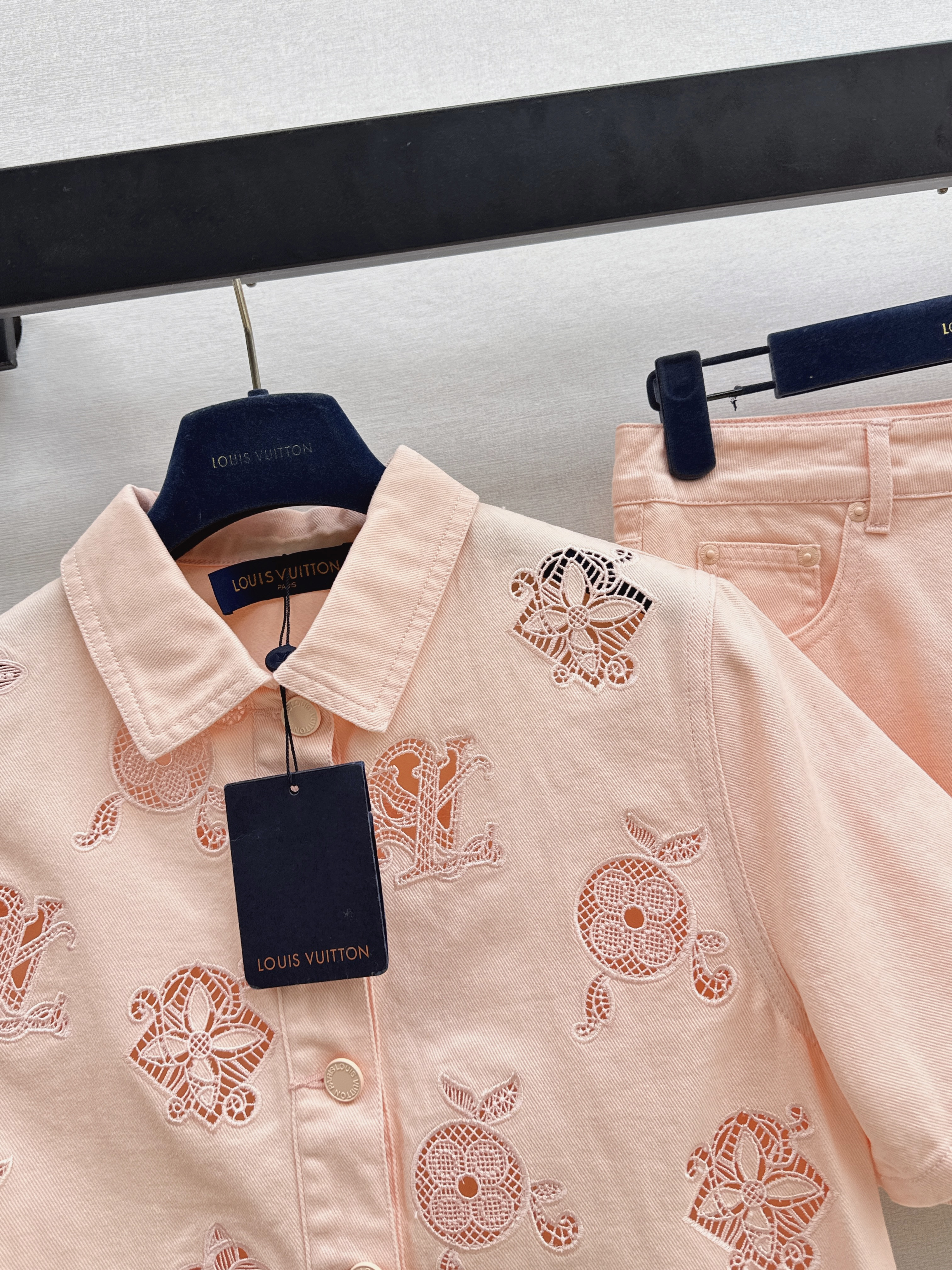 Louis 26ss embroidery outfit sets