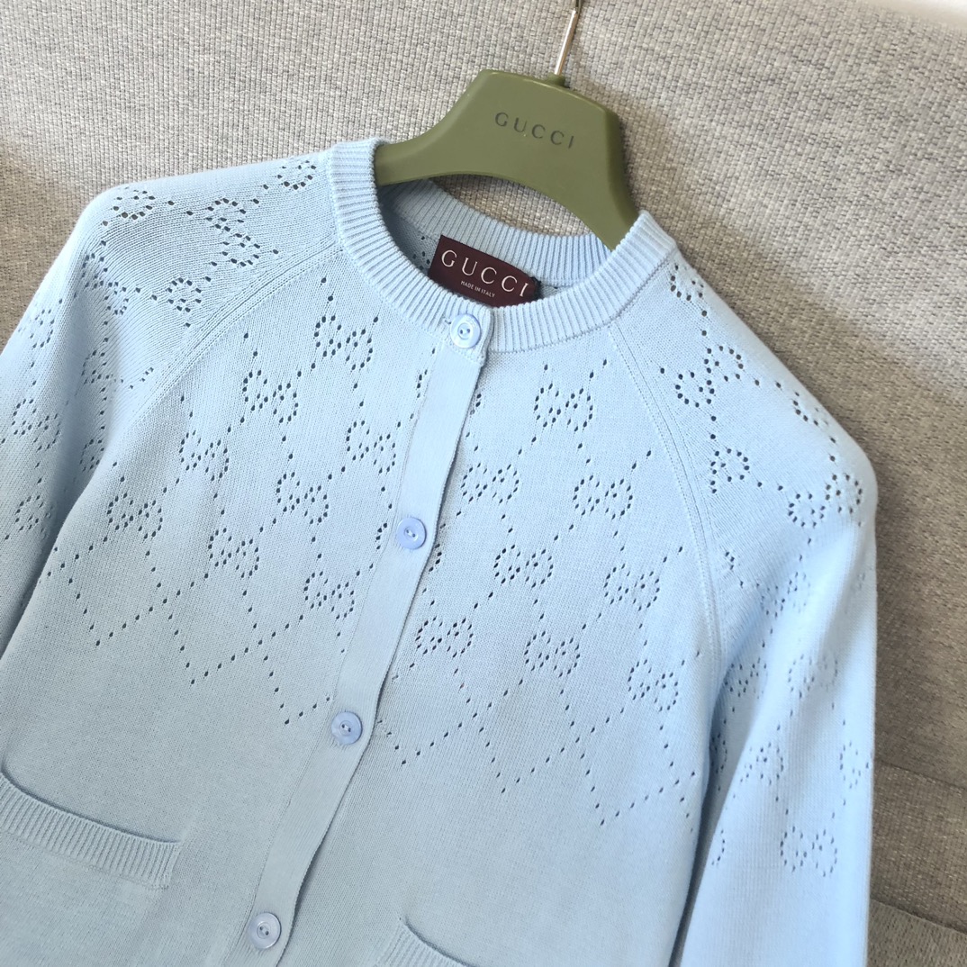 Guc 26ss hollow cardigan