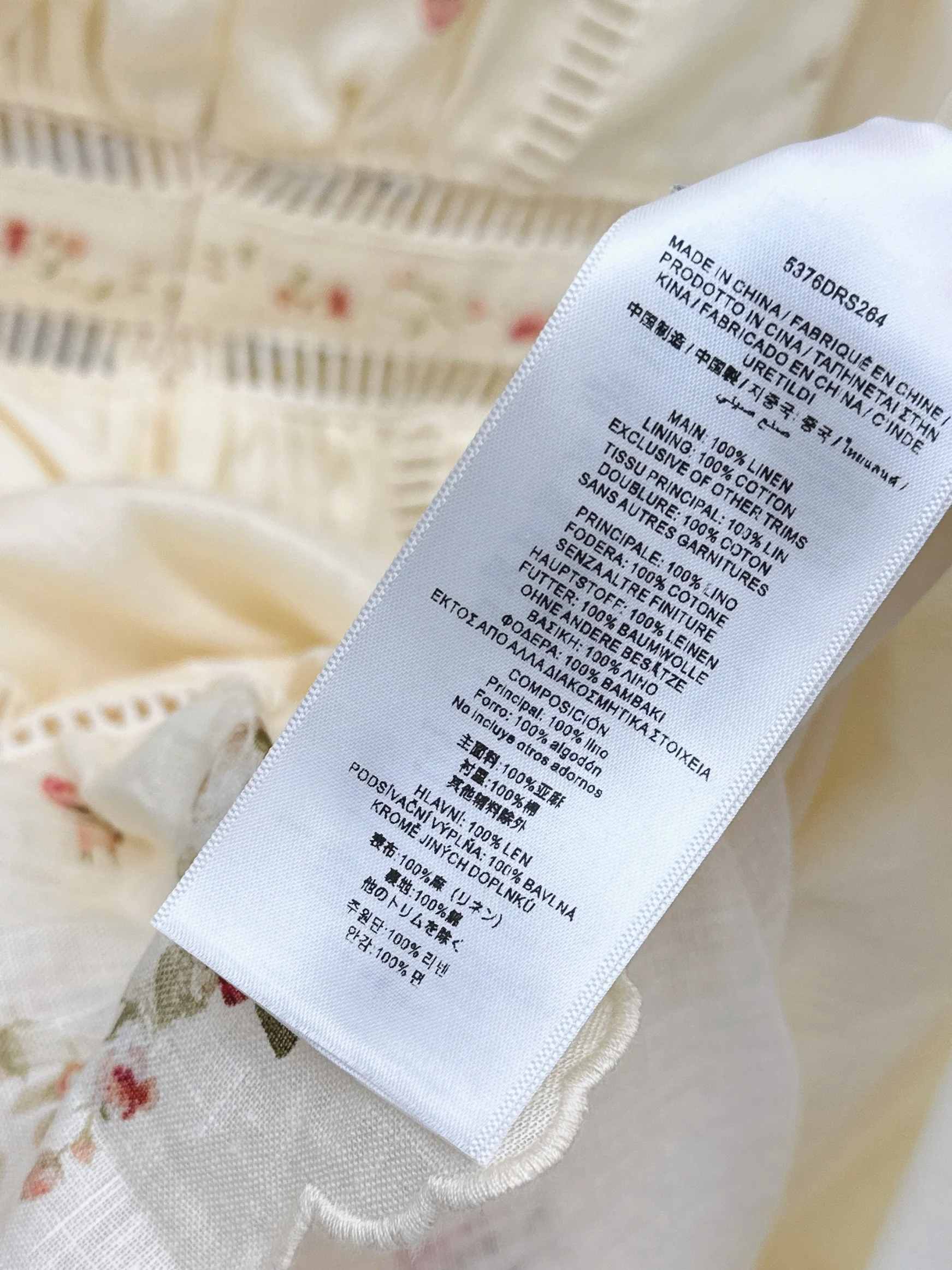 Zimm 26ss print dress