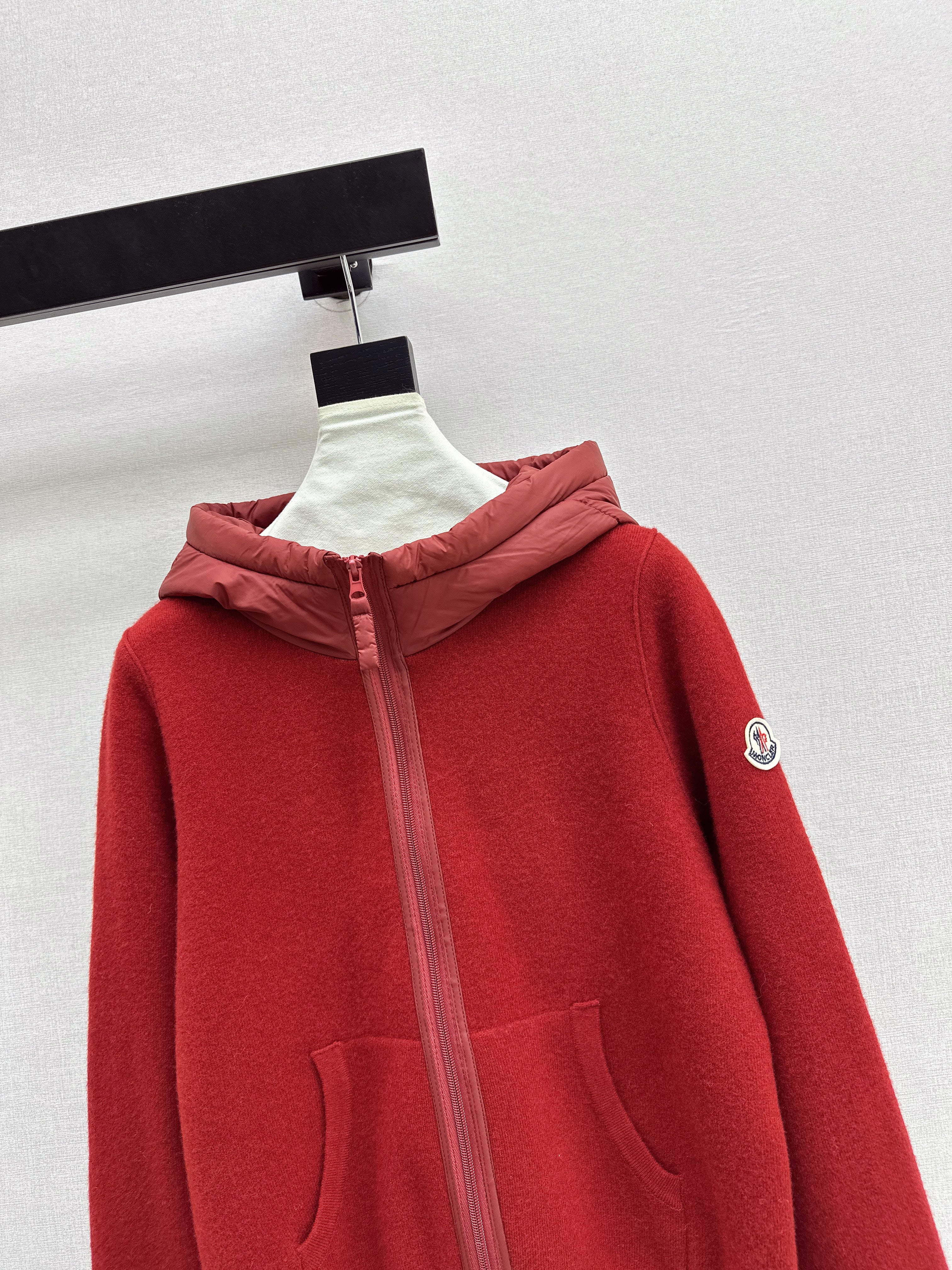 Monc 26ss hooded cardigan jacket