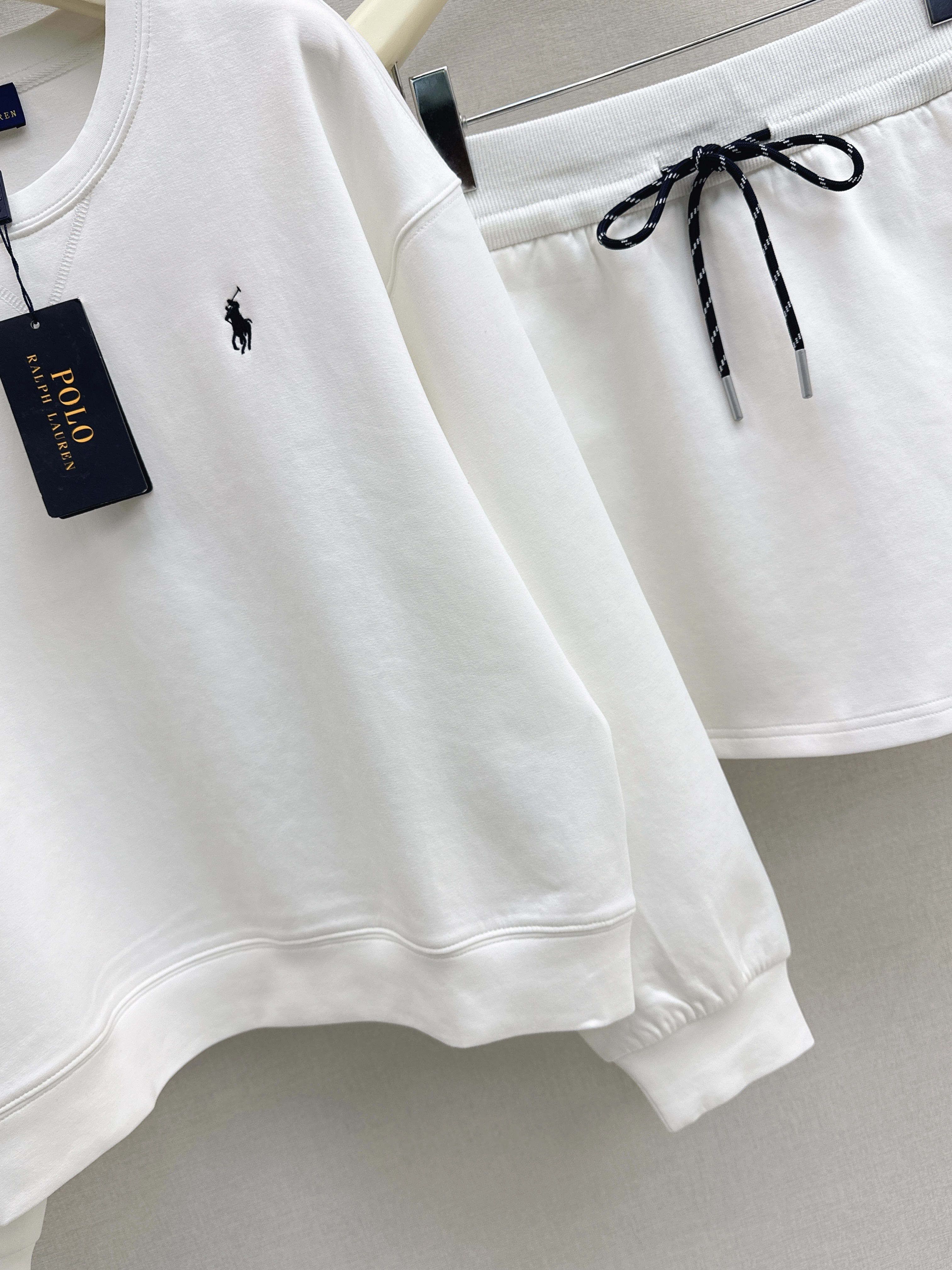 Ralp 26ss casual sweatshirts skirts sets