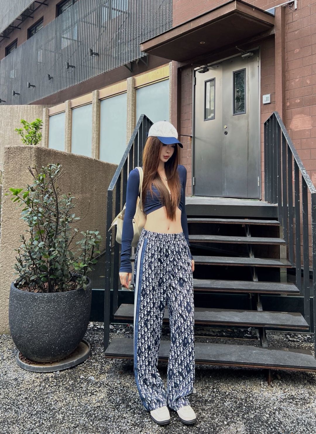 CD 26ss print drtawstring pants