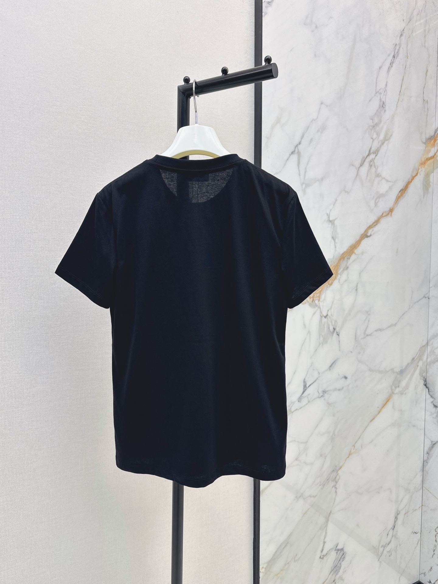 Loe 26ss embroidery beading t-shirt