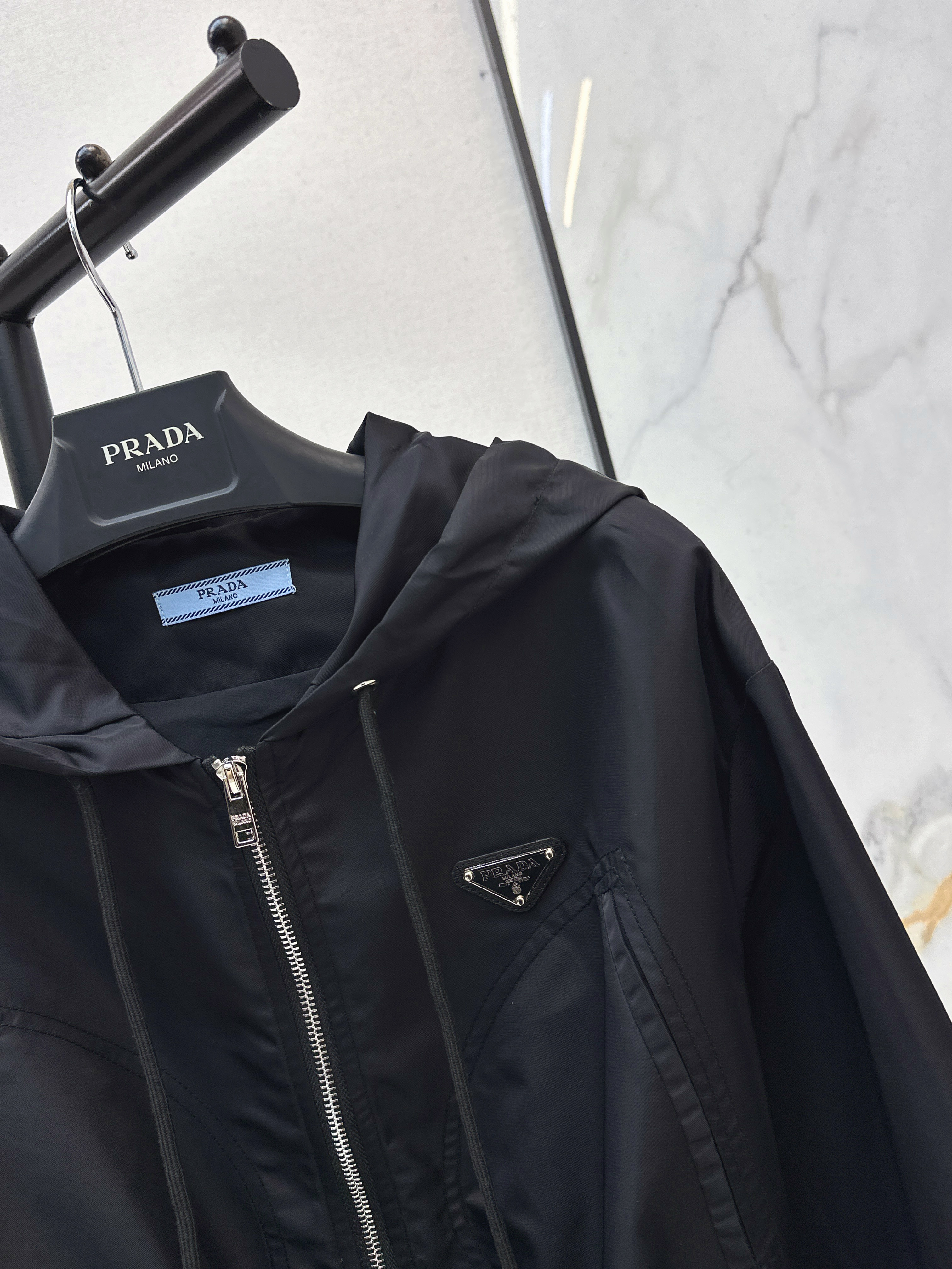 Pra 26ss hooded jacket