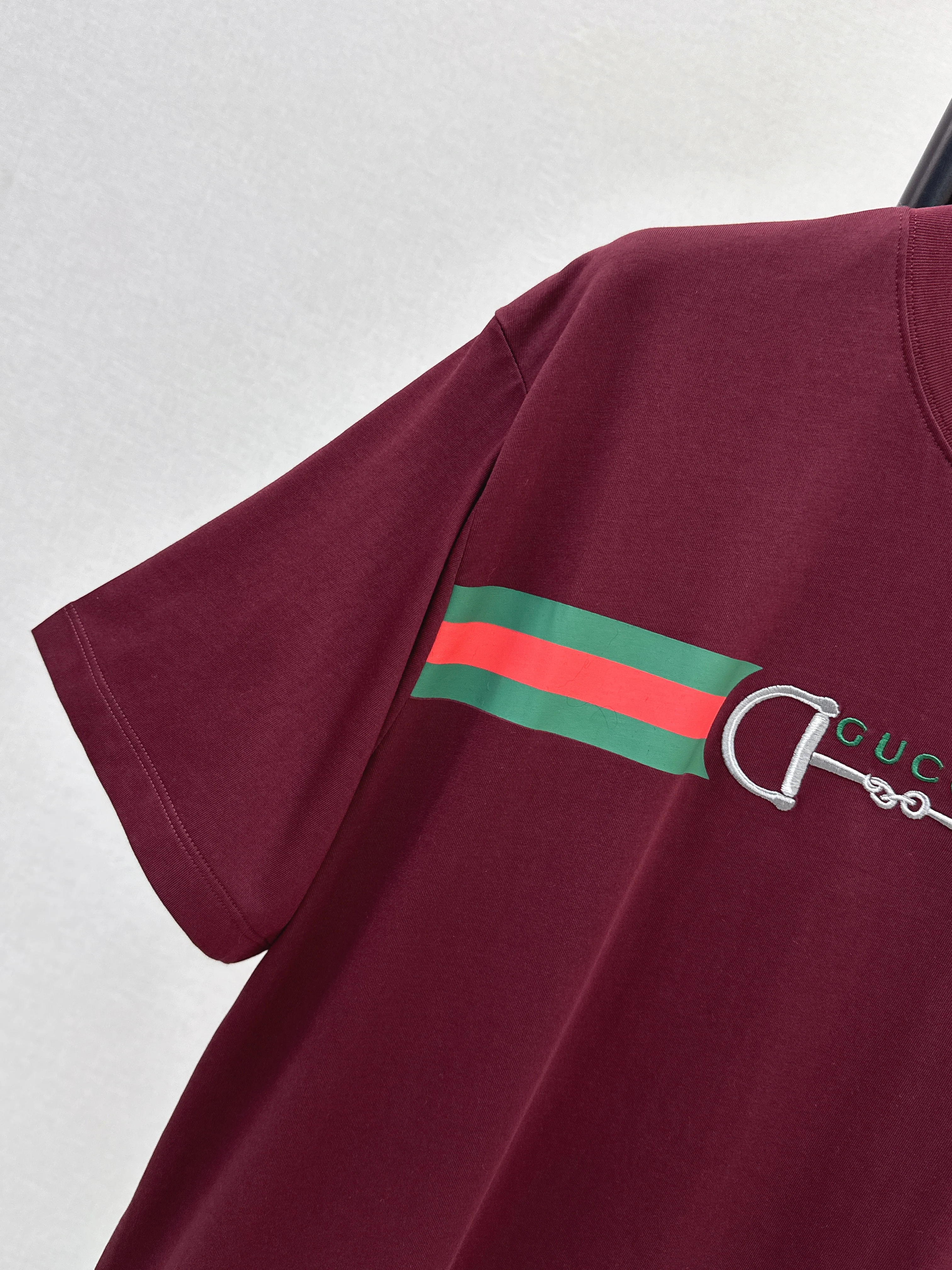 Gucc 26ss embroidery t-shirts
