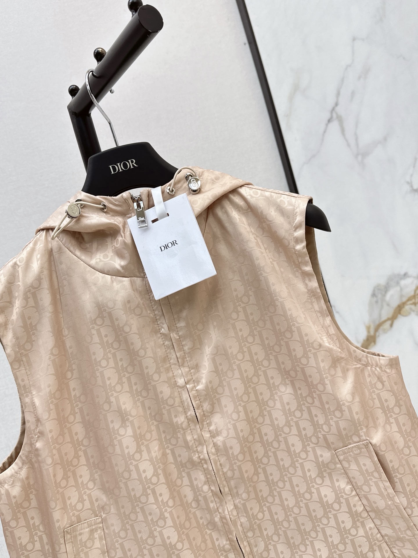 CD 26ss hooded vest jacket