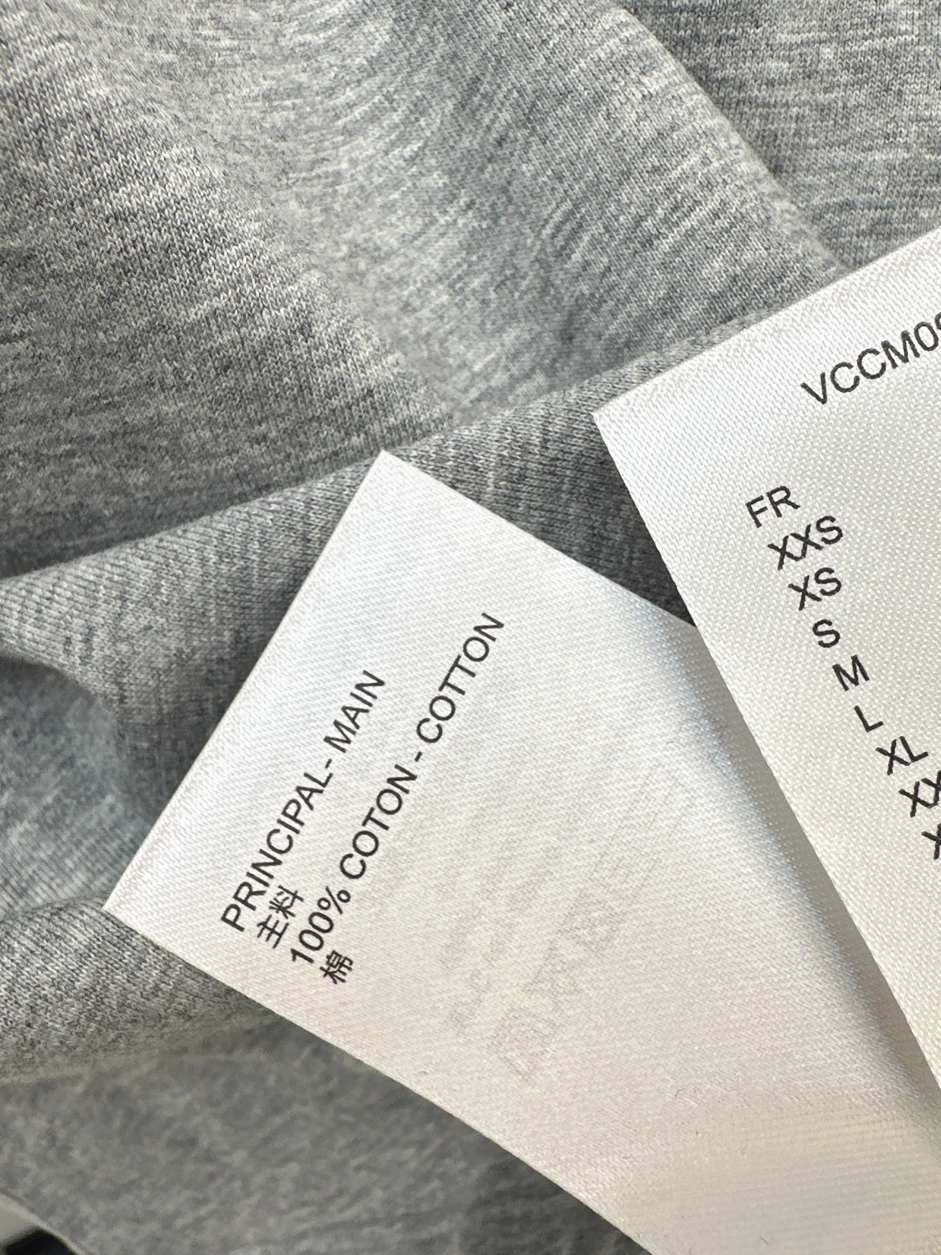 Louis 26ss embroidery t-shirts