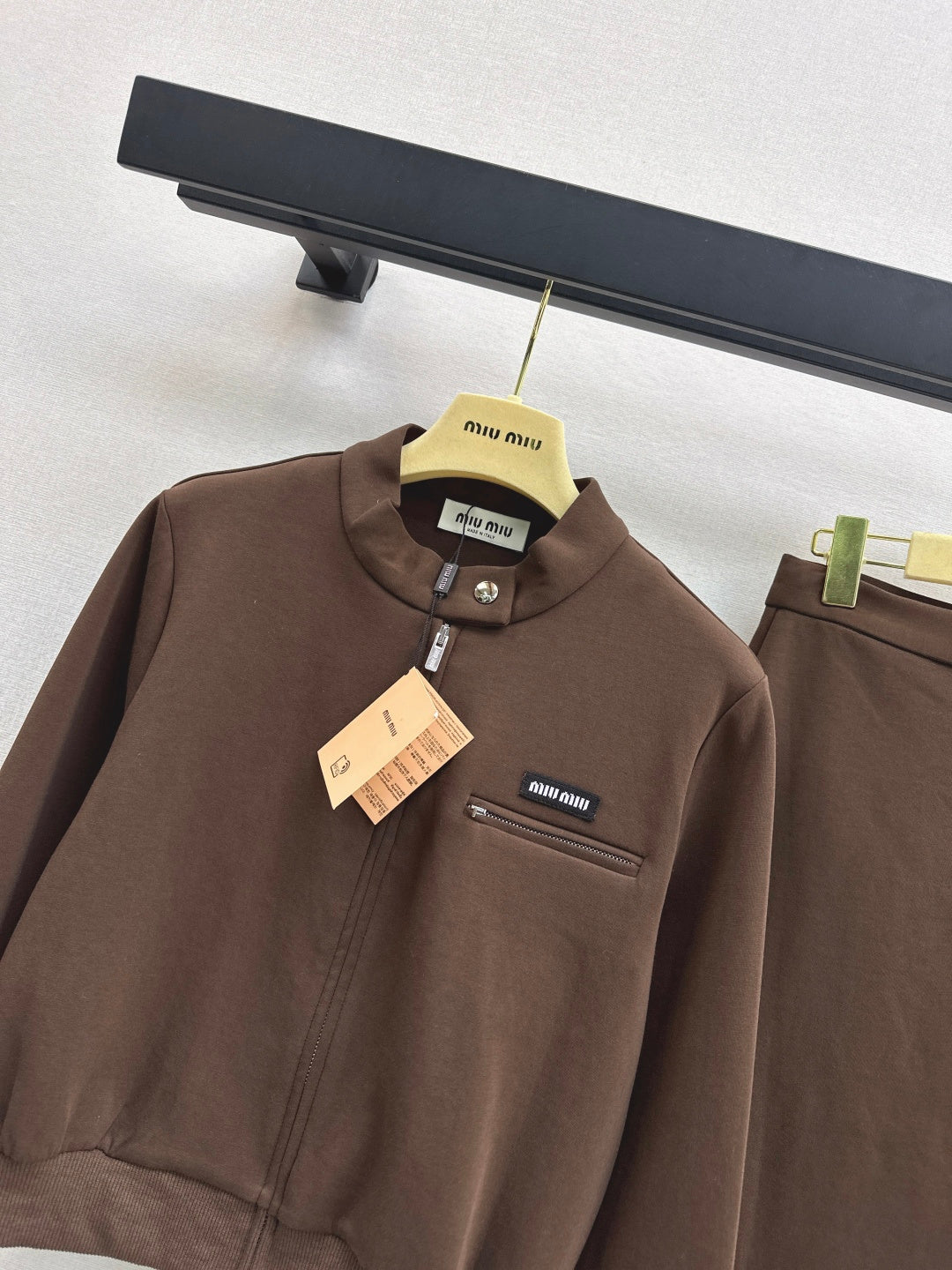 Miu 25fw jacket skirt suit