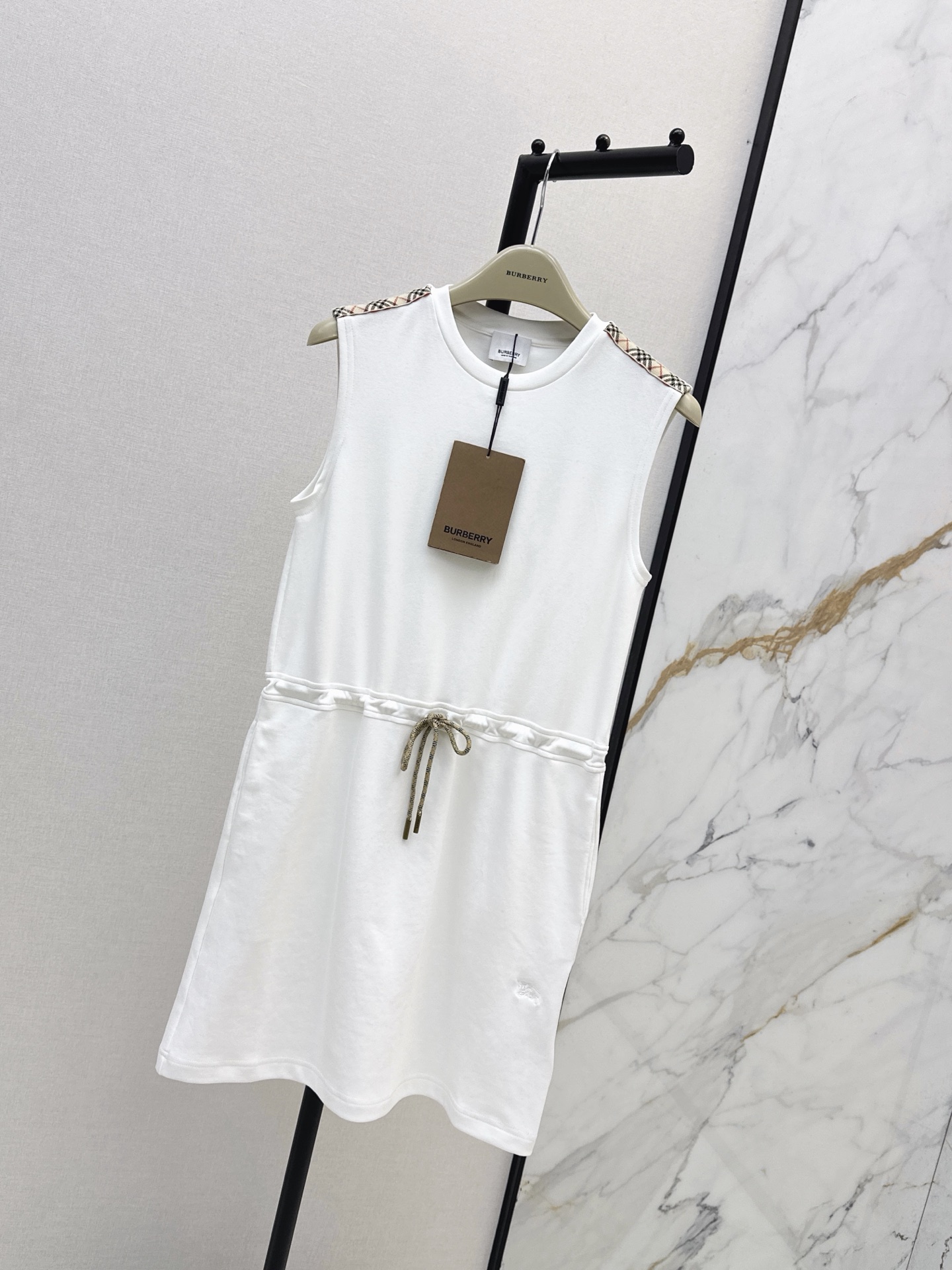 Burb 26ss drawstring dress