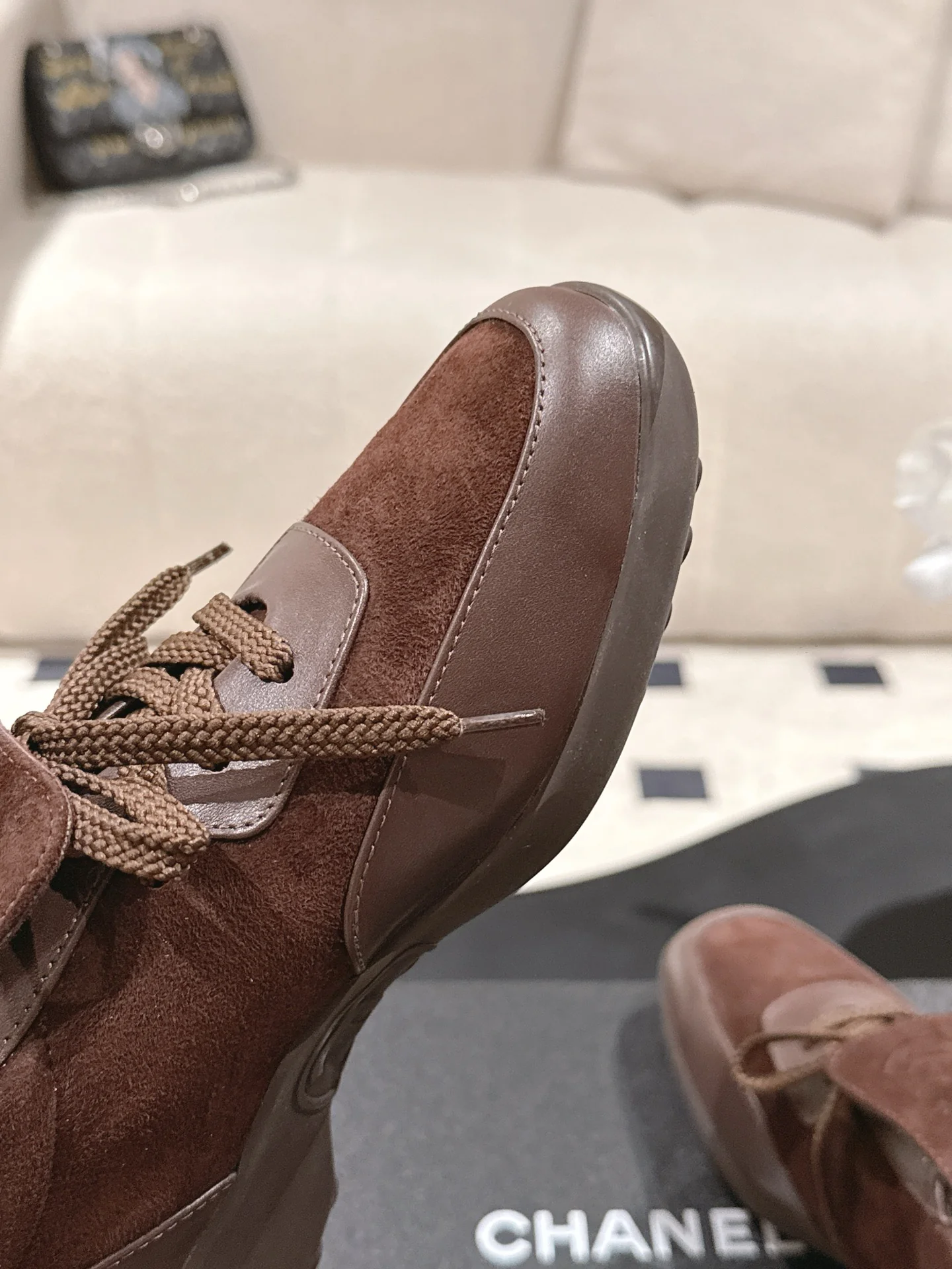 Chan 25fw British style causal shoes