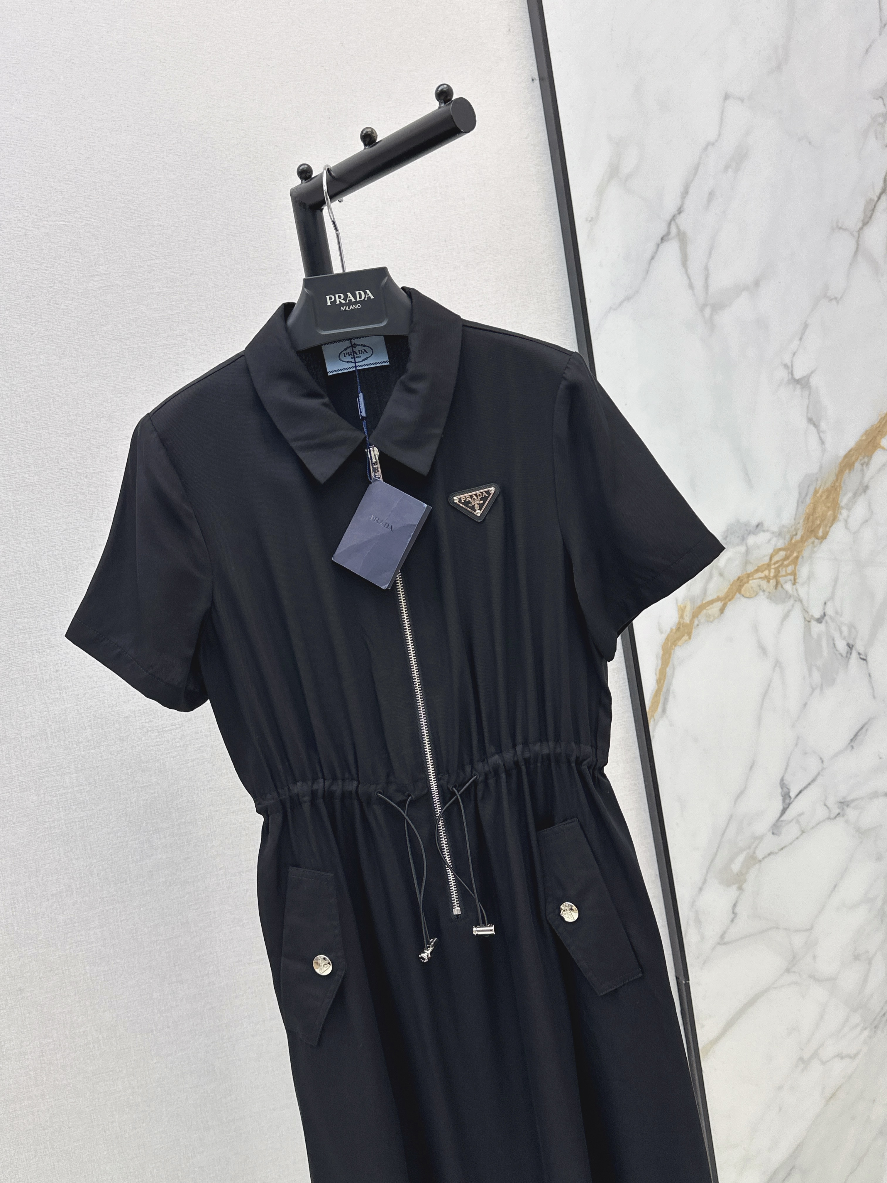 Pra 26ss drawstring dress