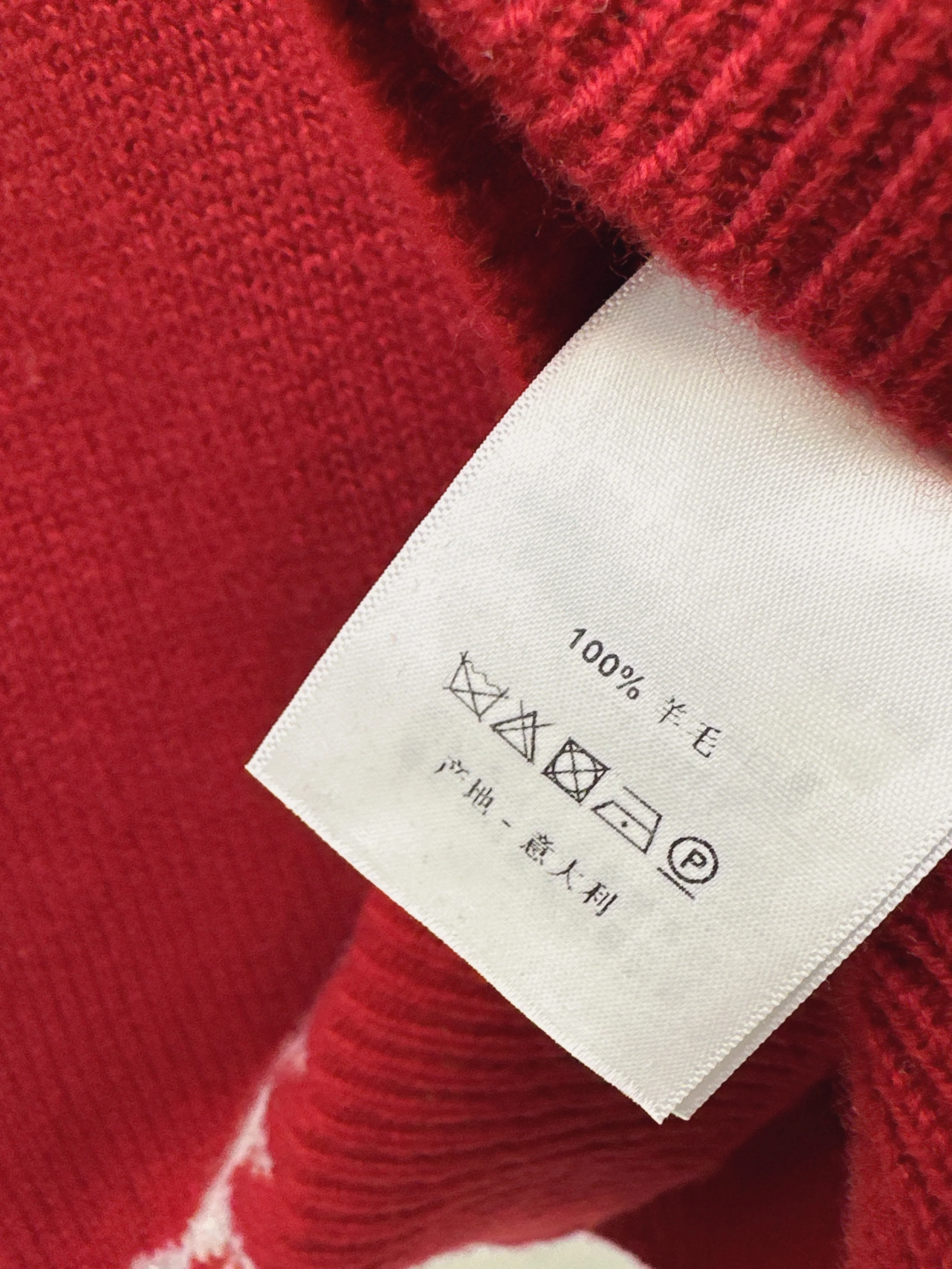 Chan 26ss fair isle sweater