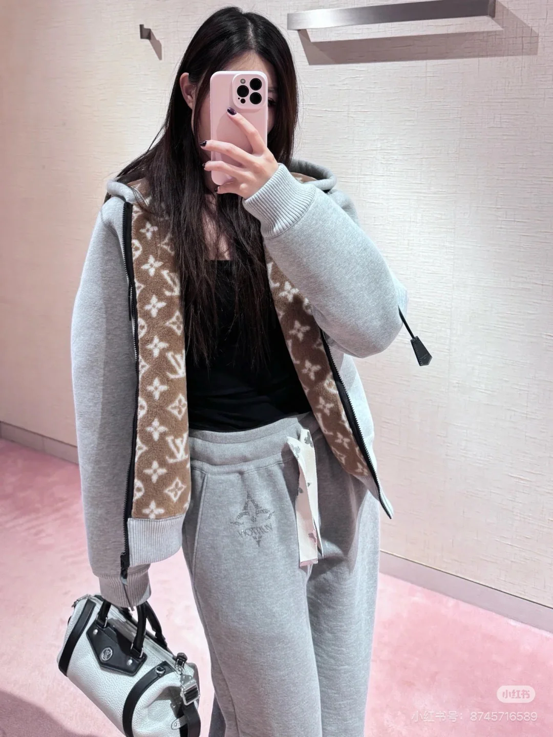 Louis 26ss casual hooded jacket