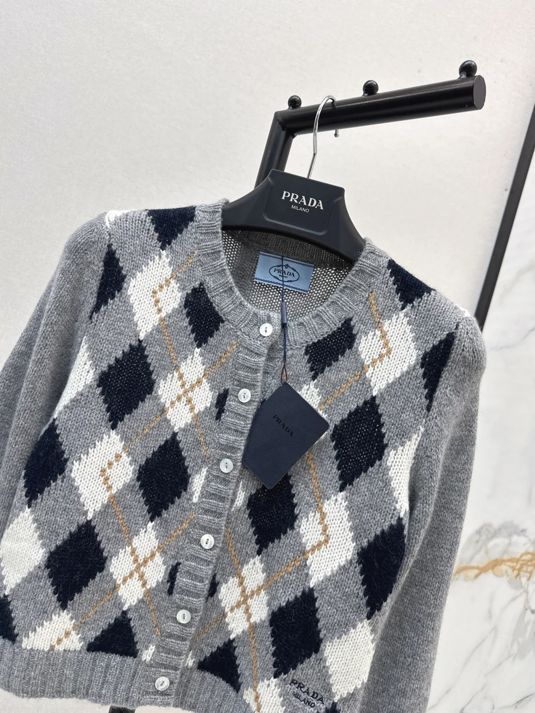 Pra 25fw cashmere cardigan