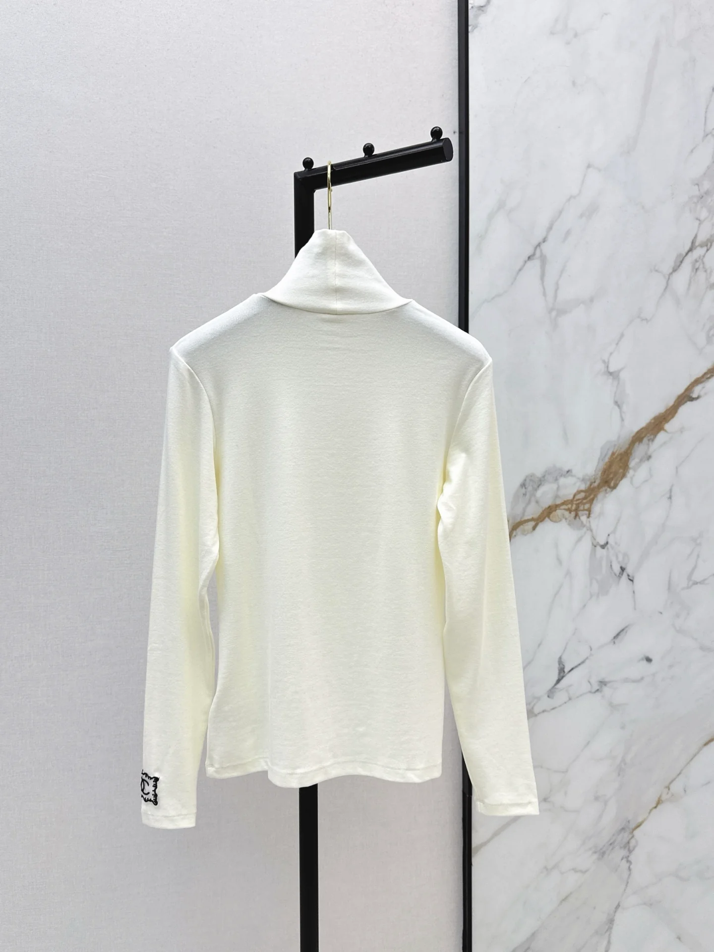 Chan 25fw high neck basic tee