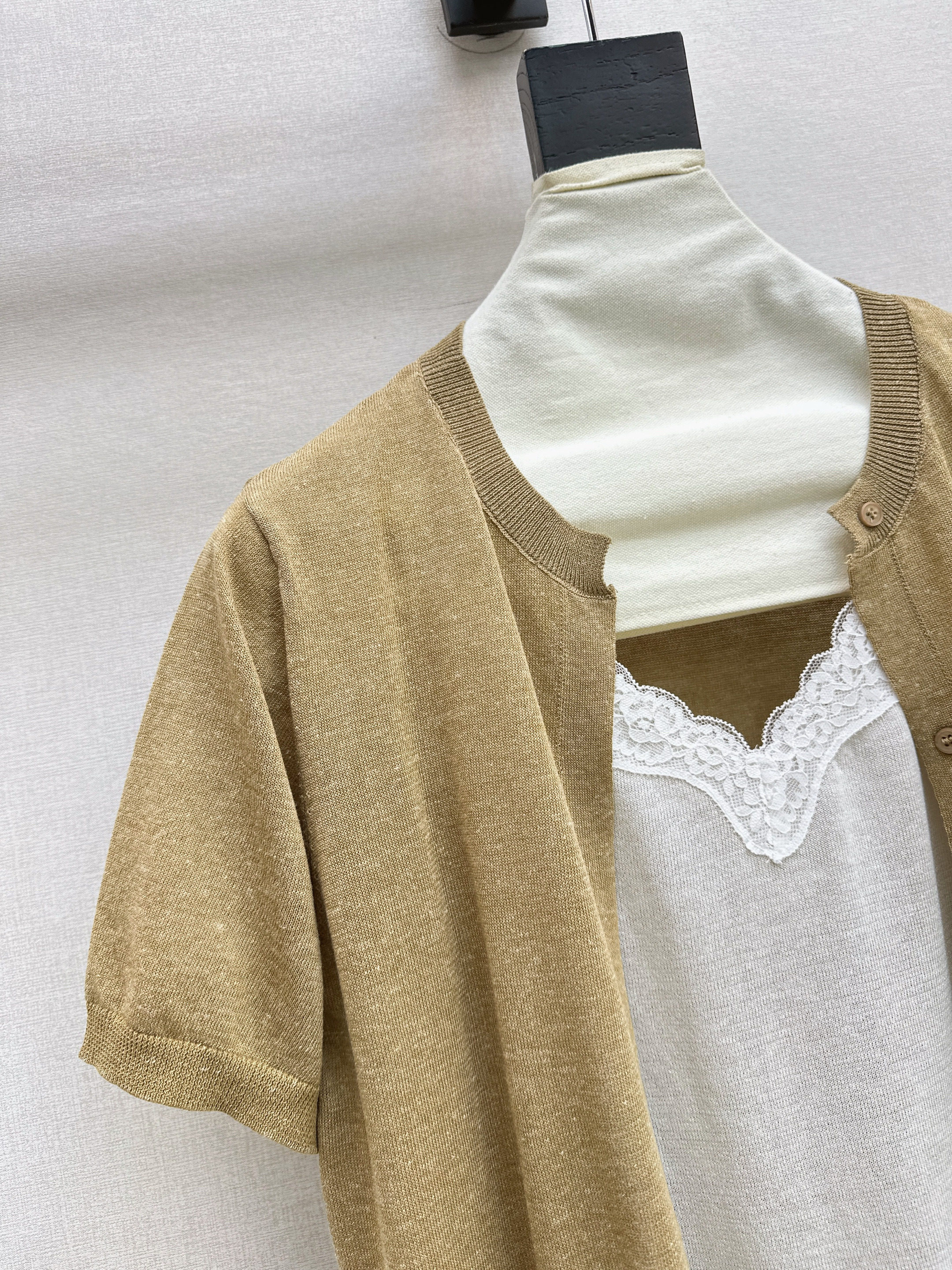 ES 26ss 2in1 knit sweater