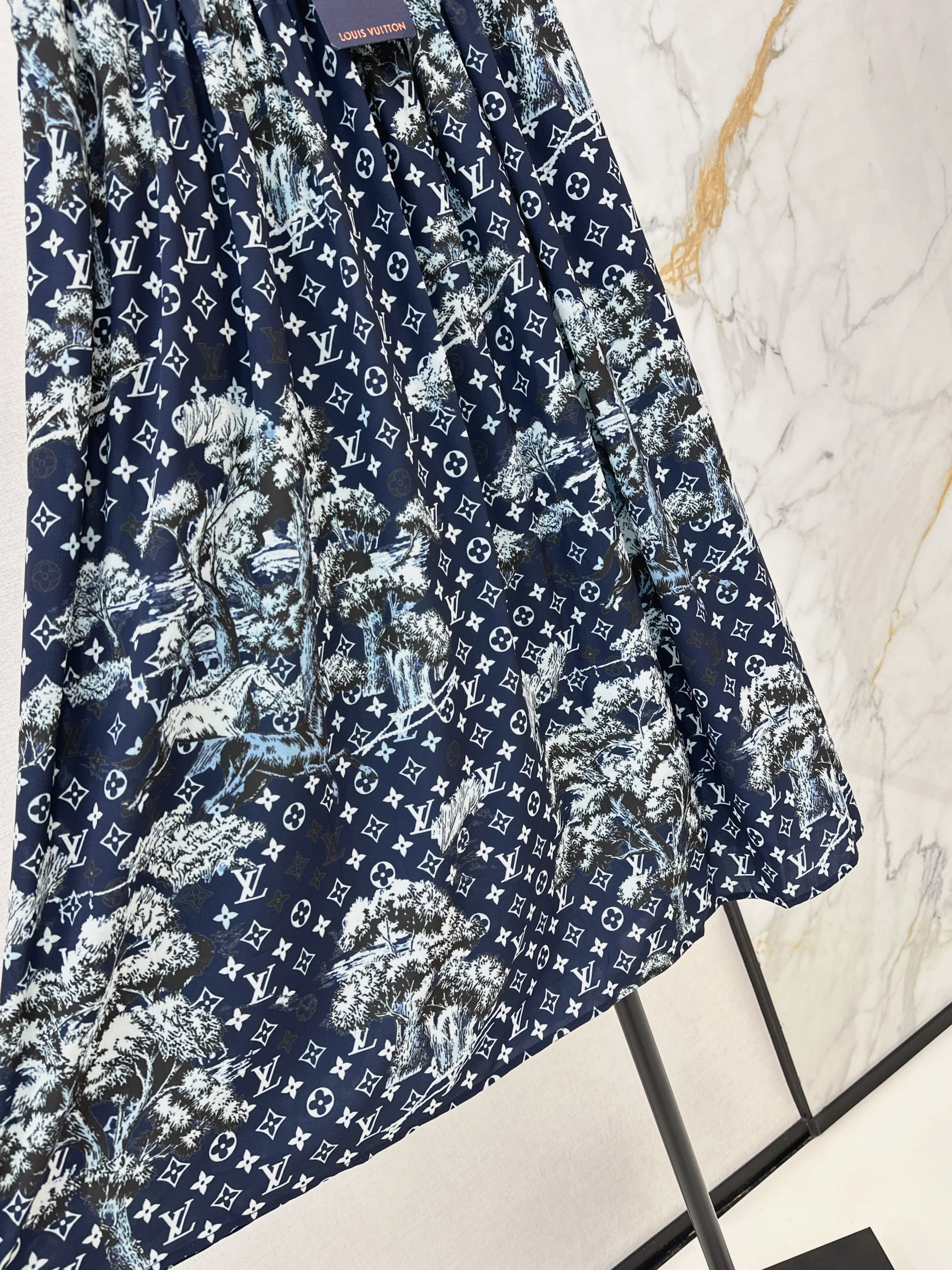 Louis 26ss print skirts