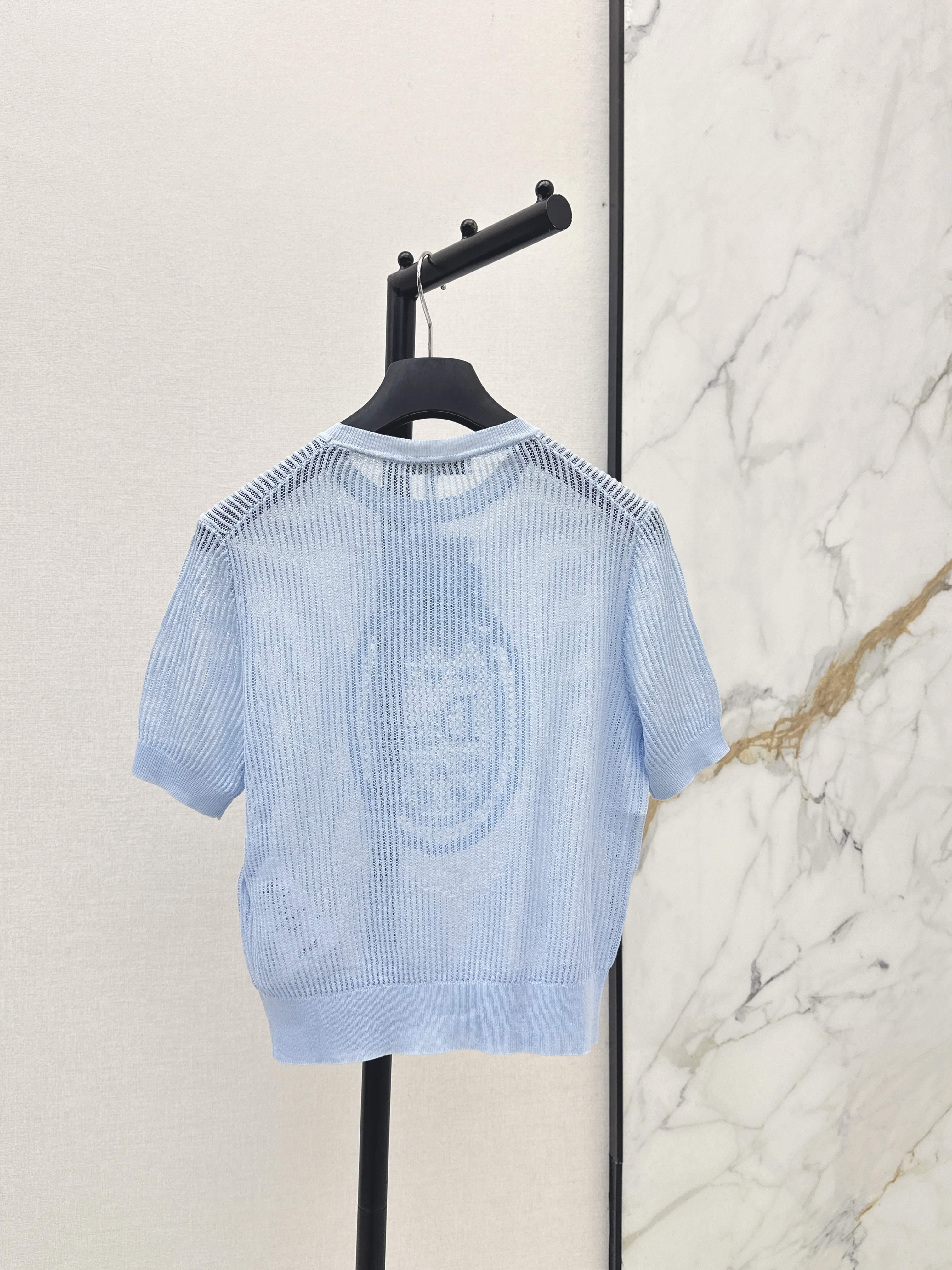 CD 26ss hollow knit top