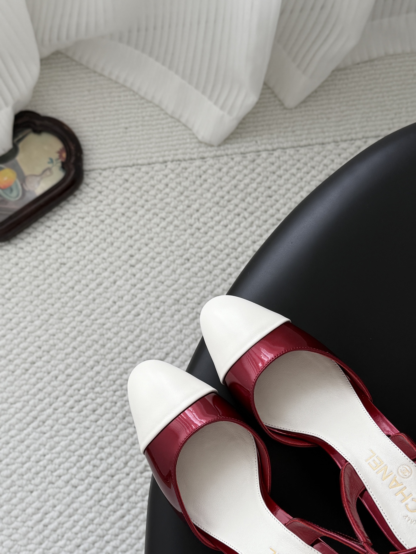 Chan 26A slingback heels