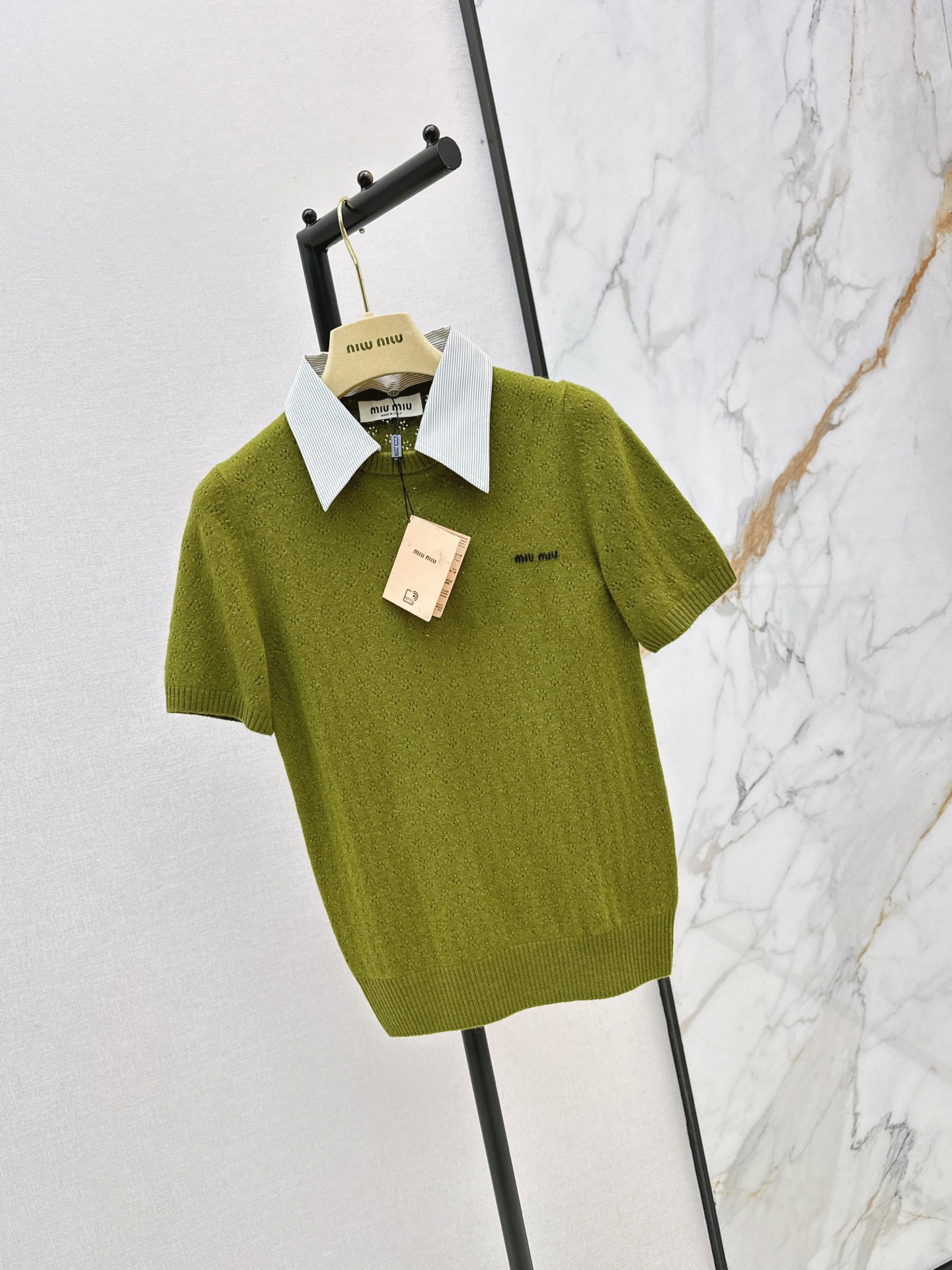 Miu 26ss 2in1 knitweat