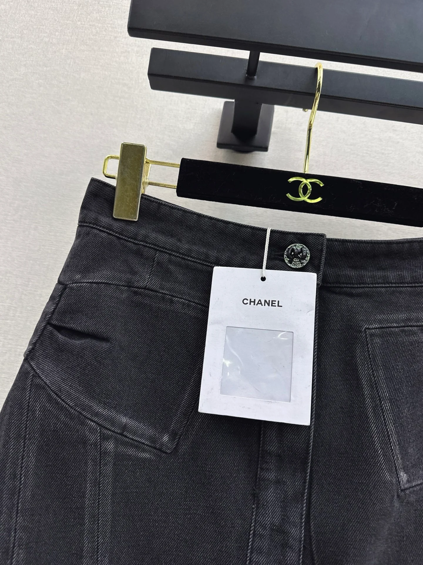 Chan 25fw denim skirt