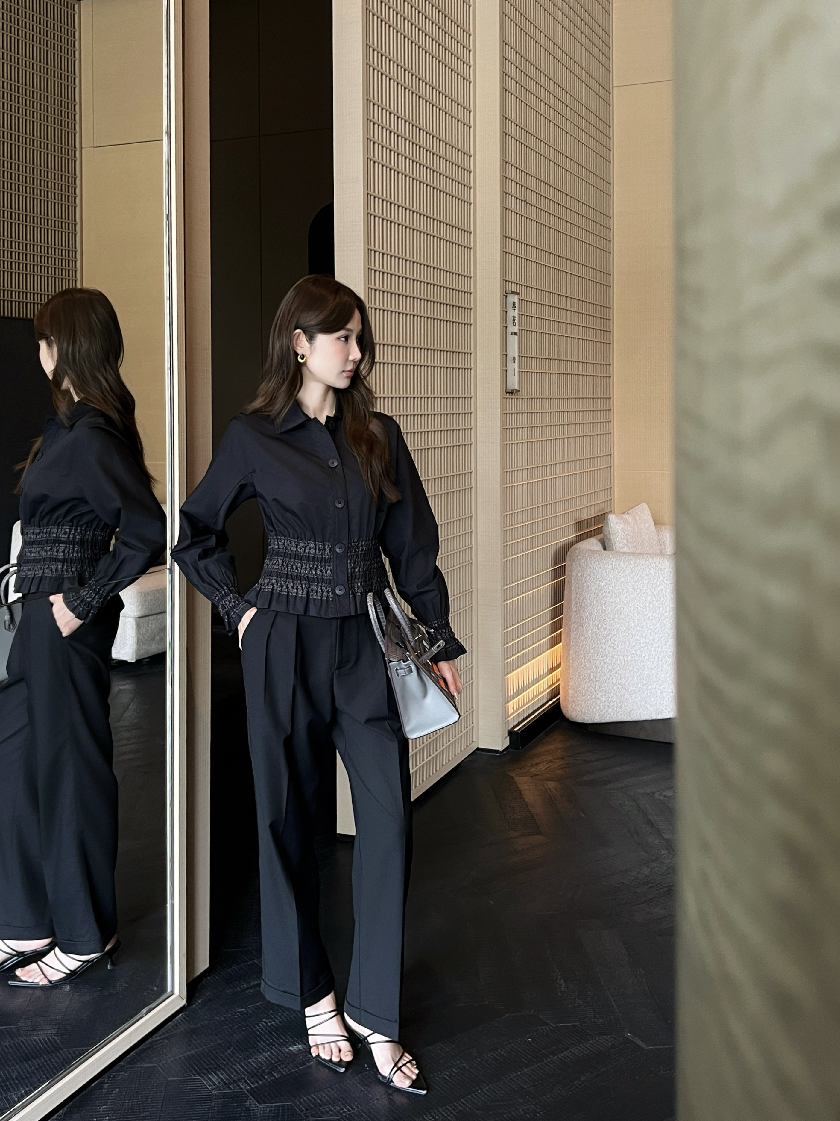 Her 26ss  puff sleeve shirts