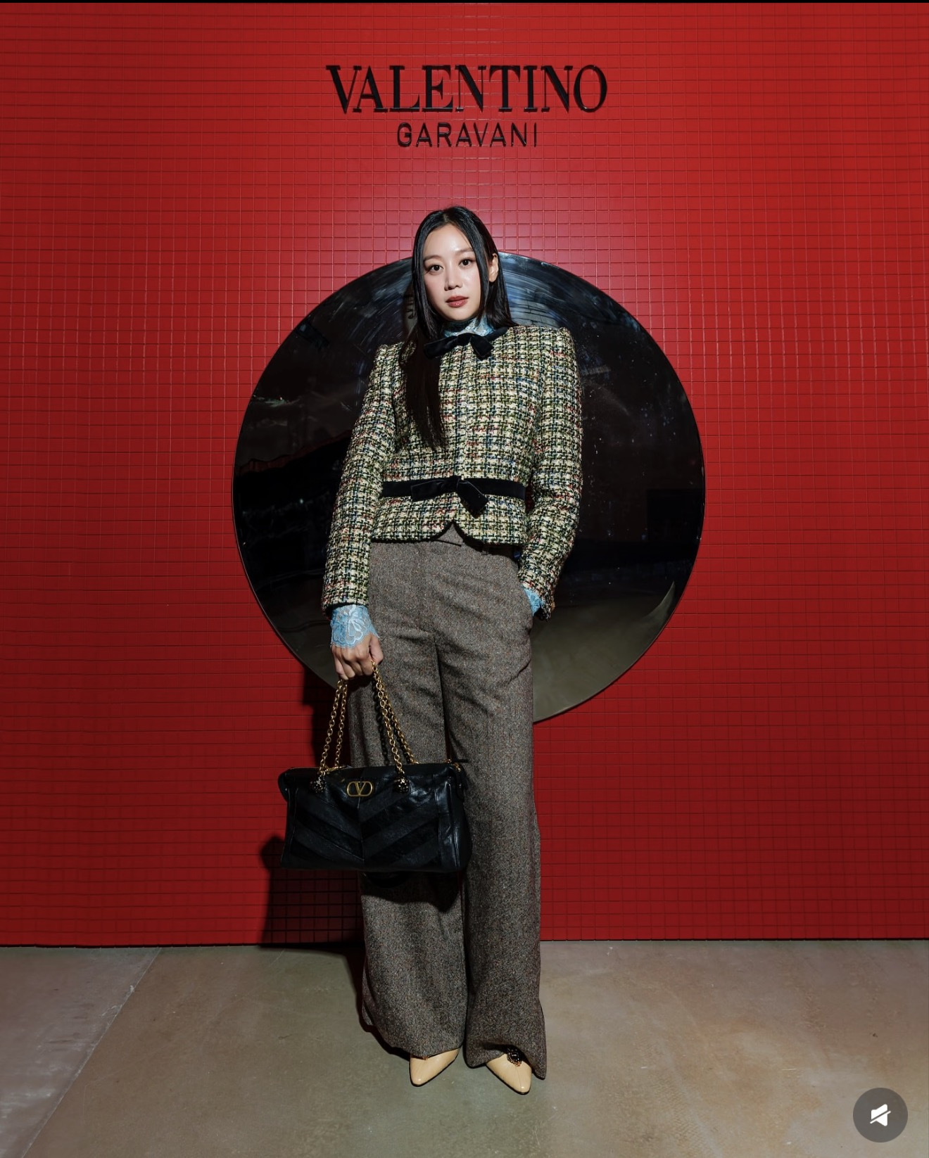 Valen 26ss tweed jacket