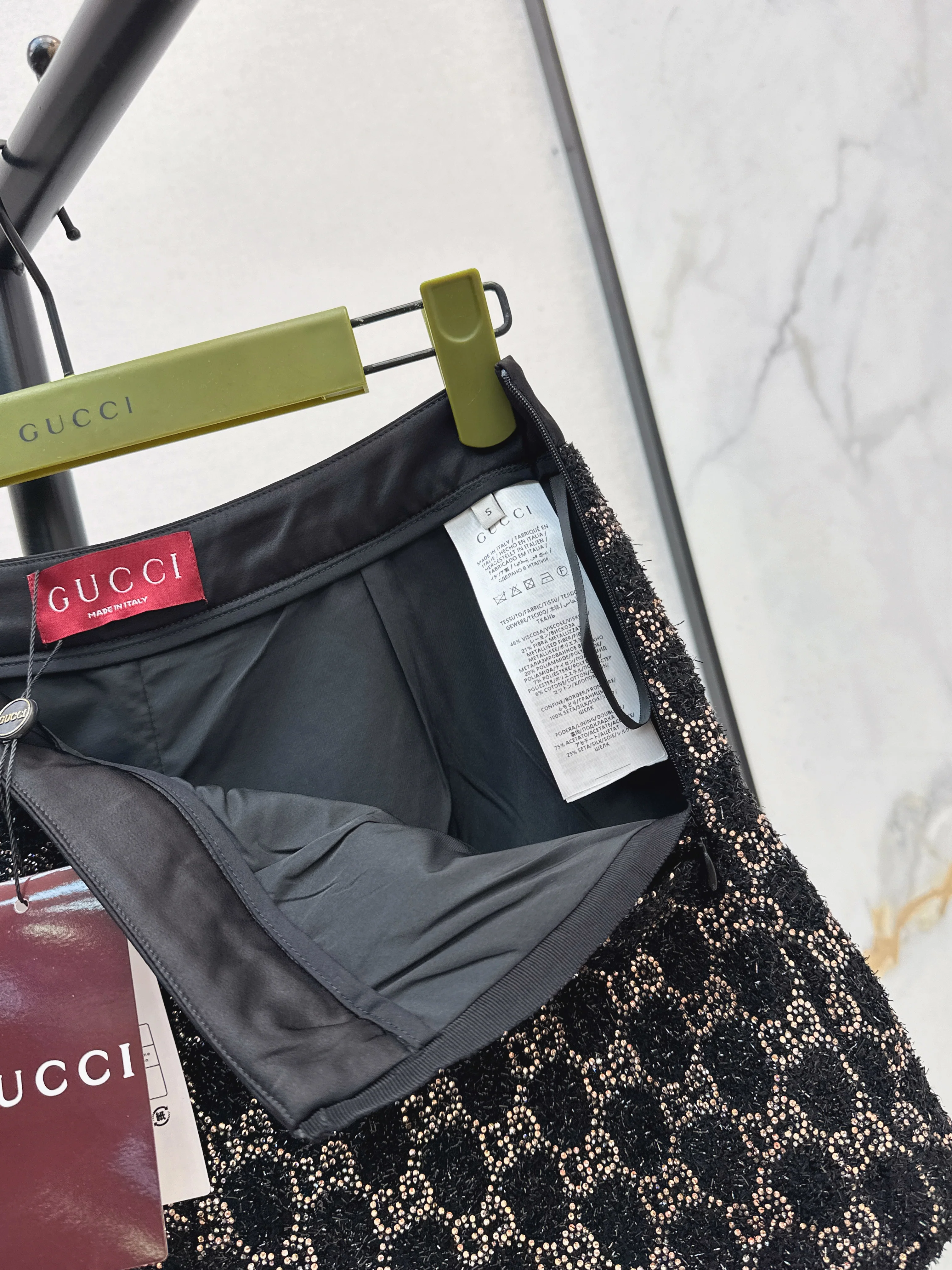 Gucc 26ss woven short