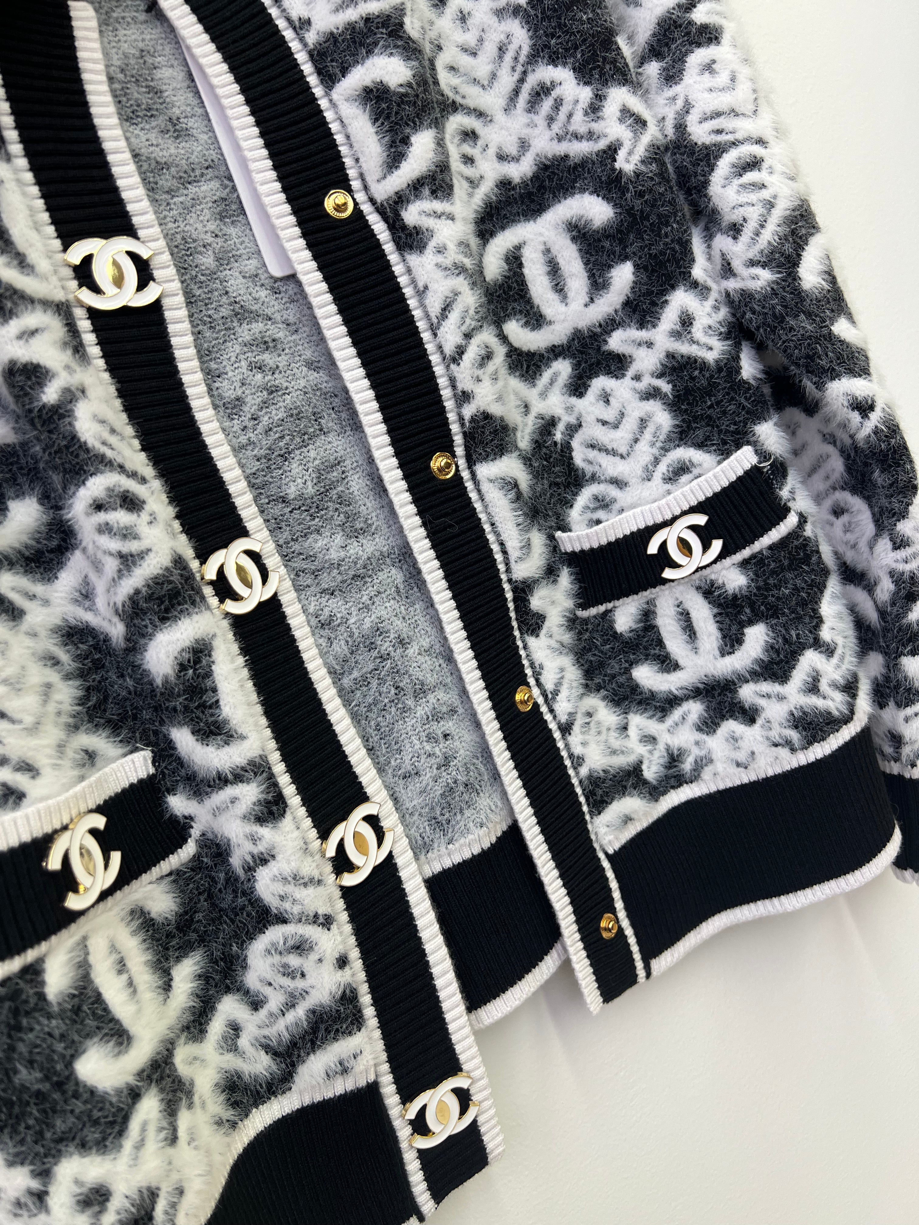 Chan 25fw knitted cardigan