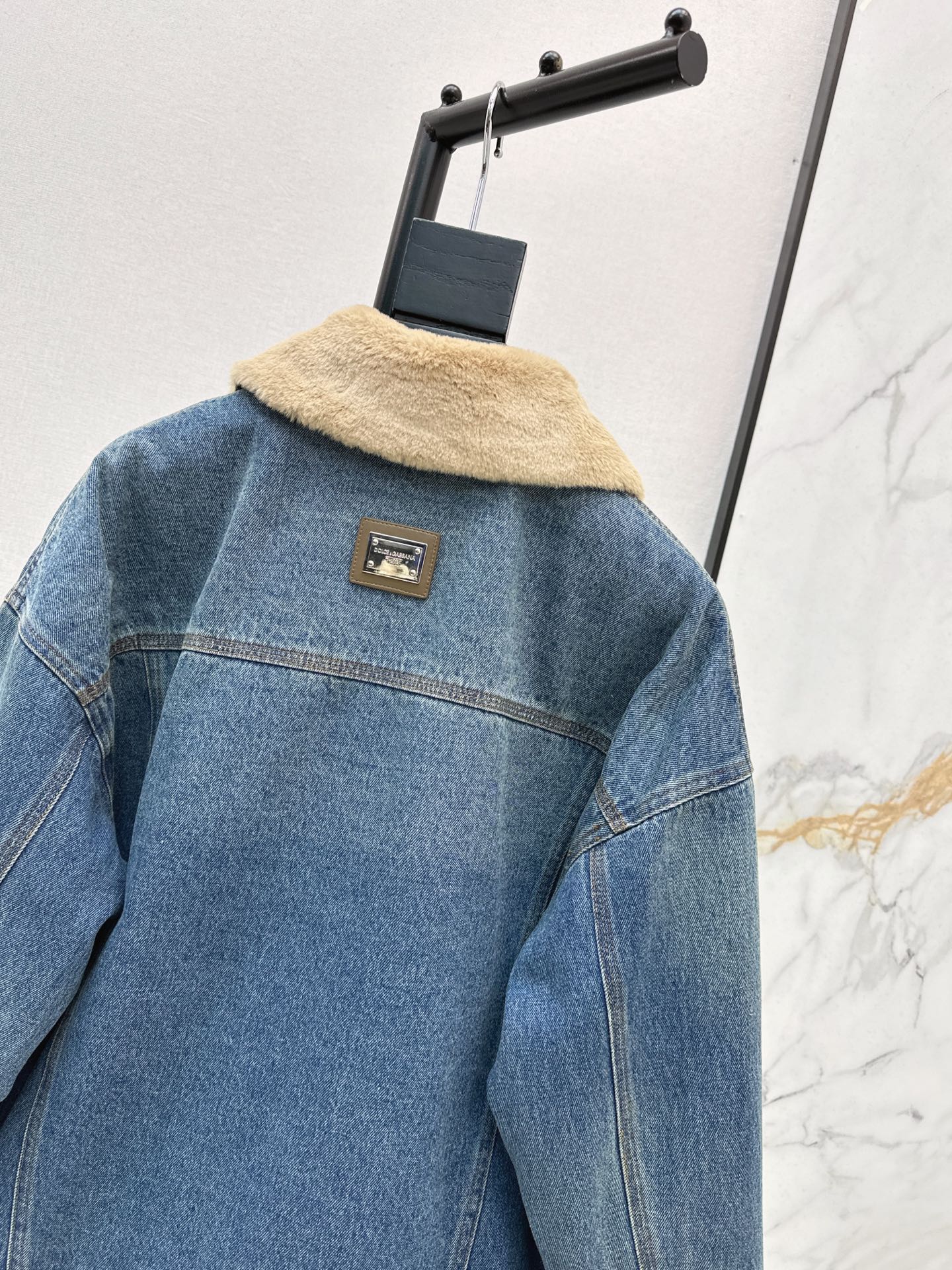 Ralp 25fw denim padded jacket