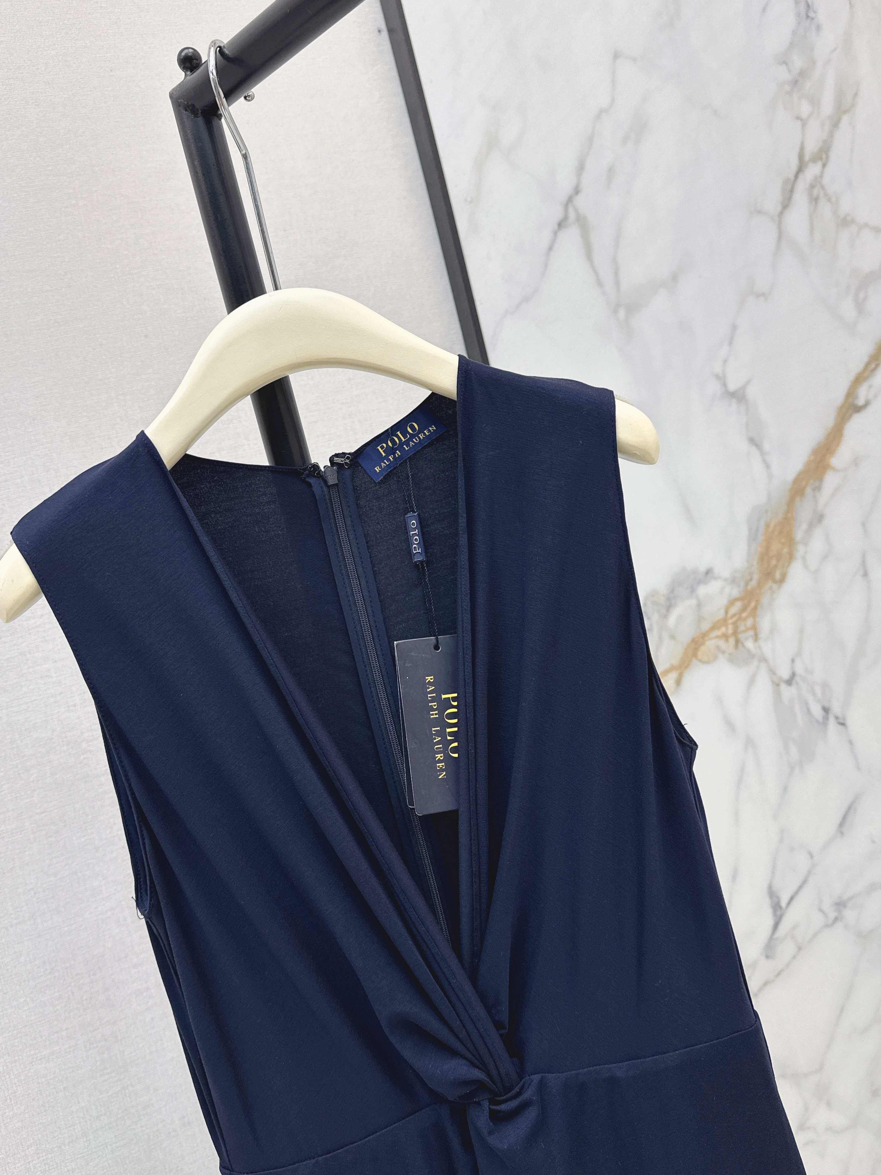 Ralp 26ss sleeveless v-neck dress