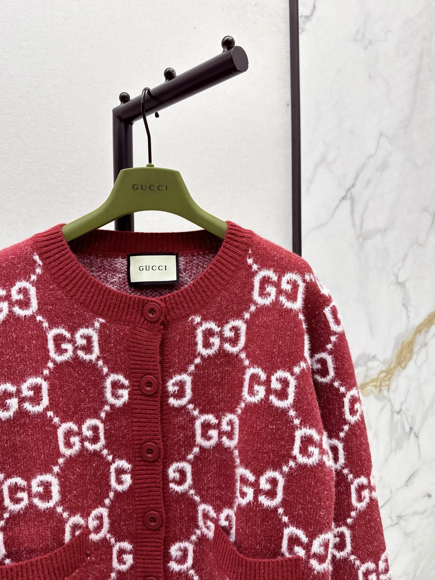 Gucc 25fw round neck jacket