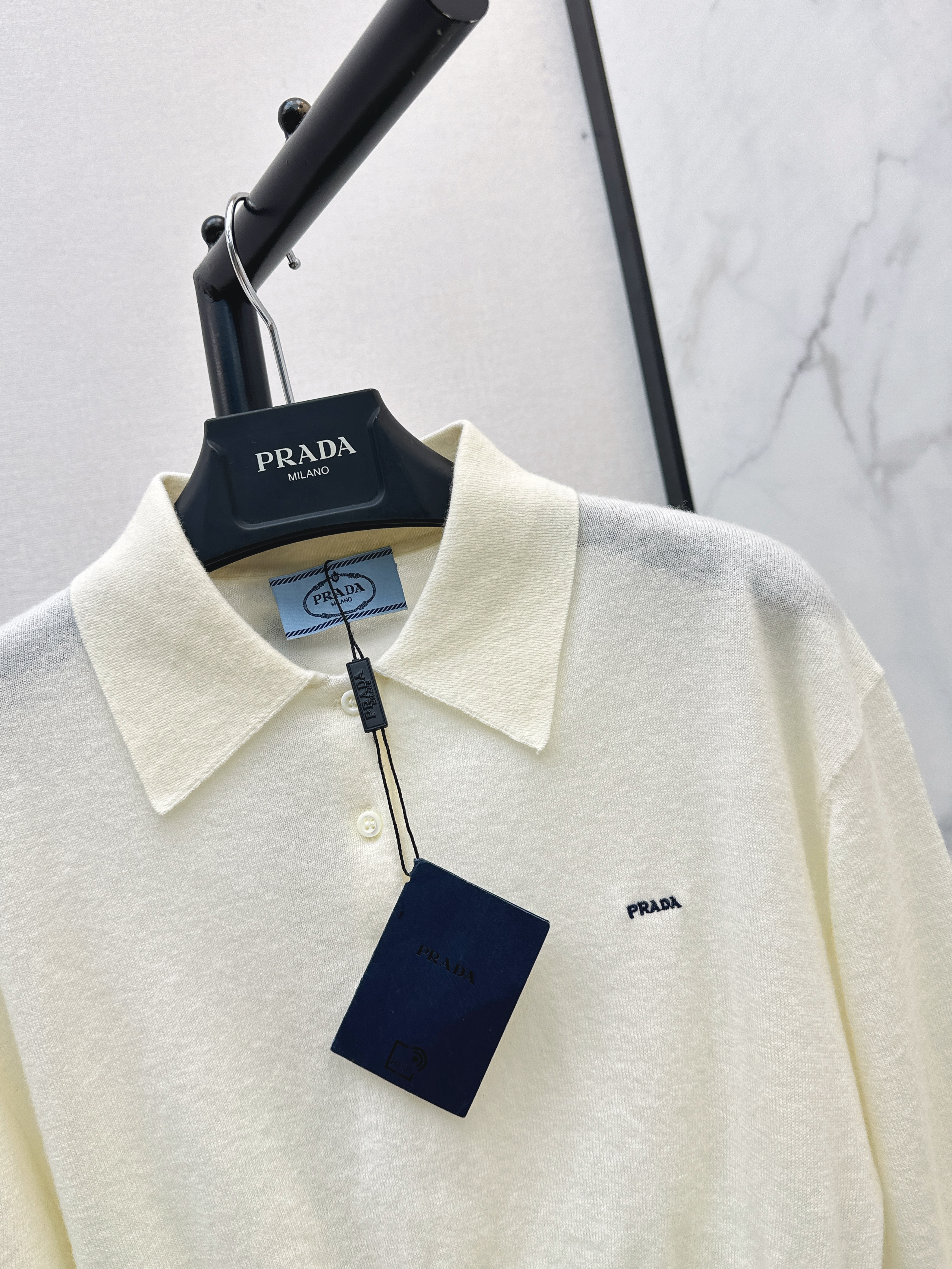 Pra 26ss polo knitwear