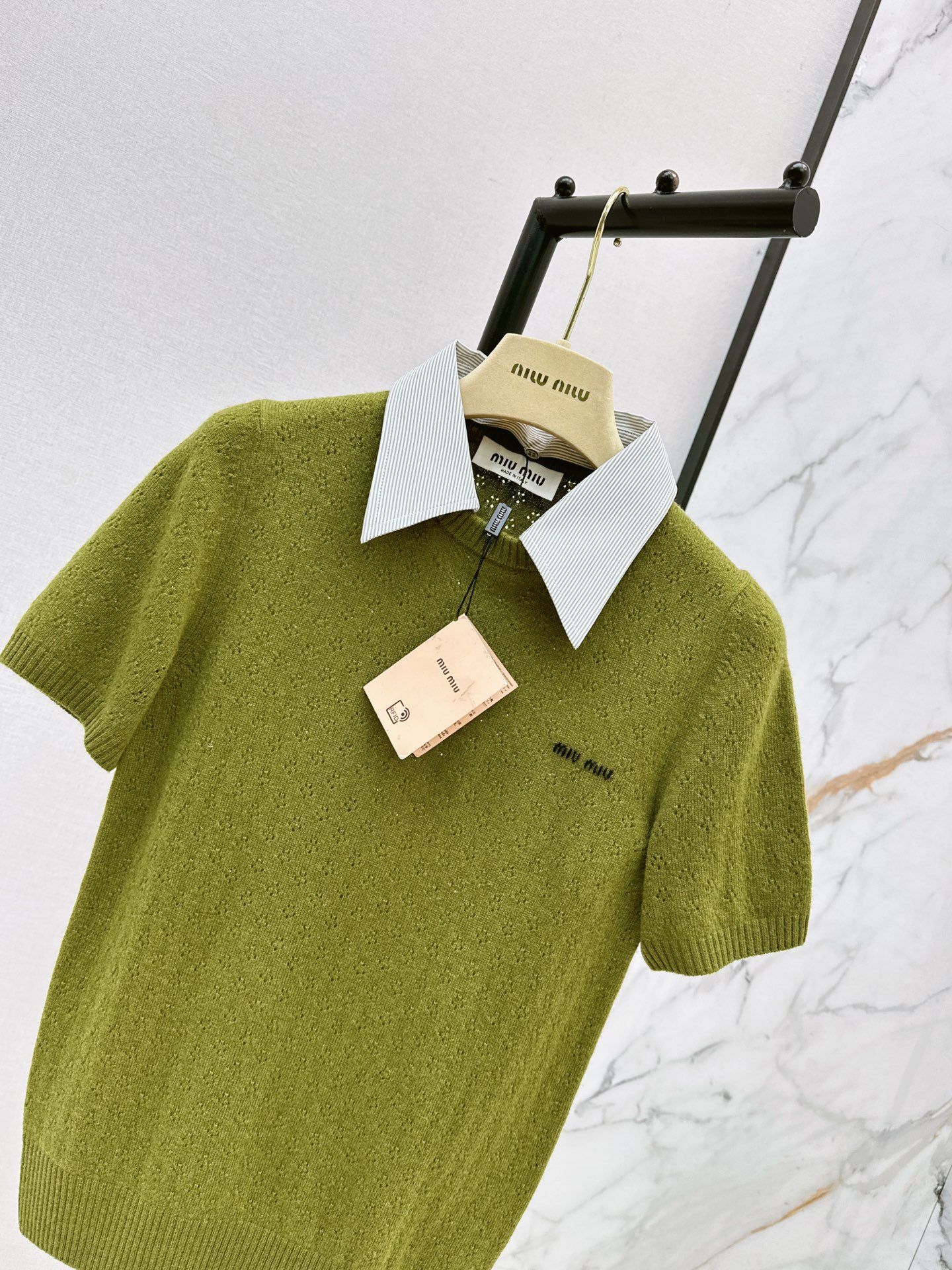 Miu 26ss 2in1 knitweat
