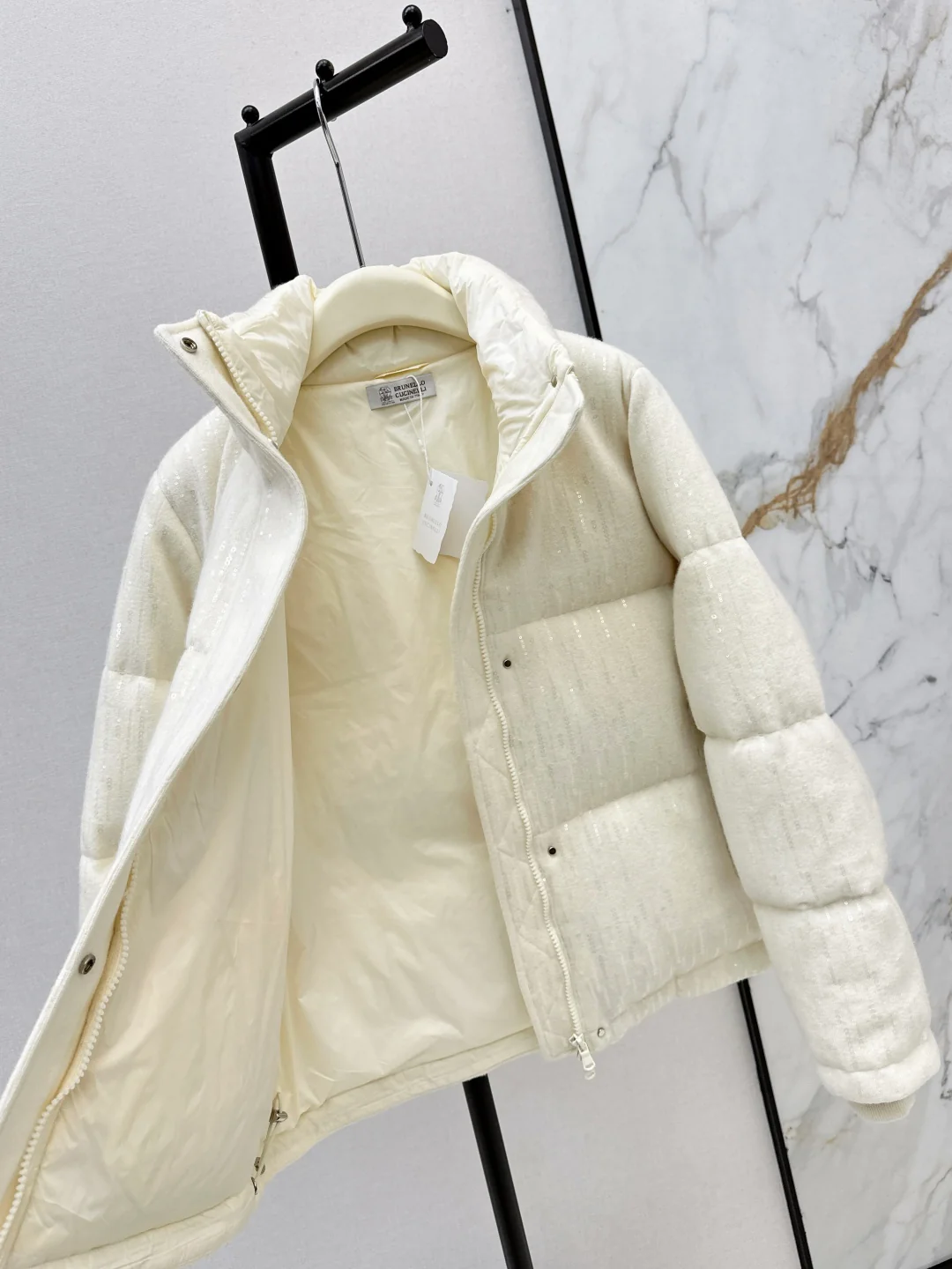 Brun 25fw wool down jacket