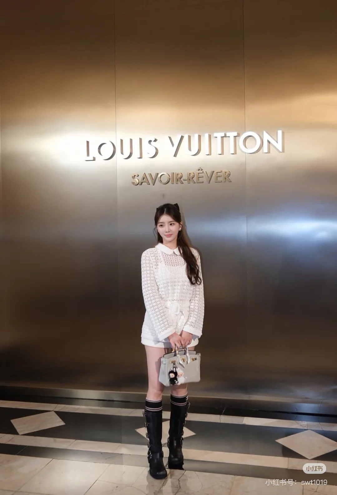 Chan 26ss hollow out knitwear