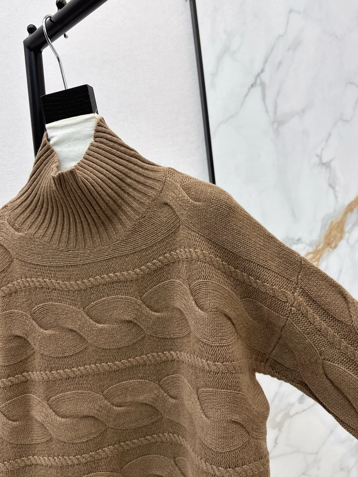 Max 25fw cable knit sweater