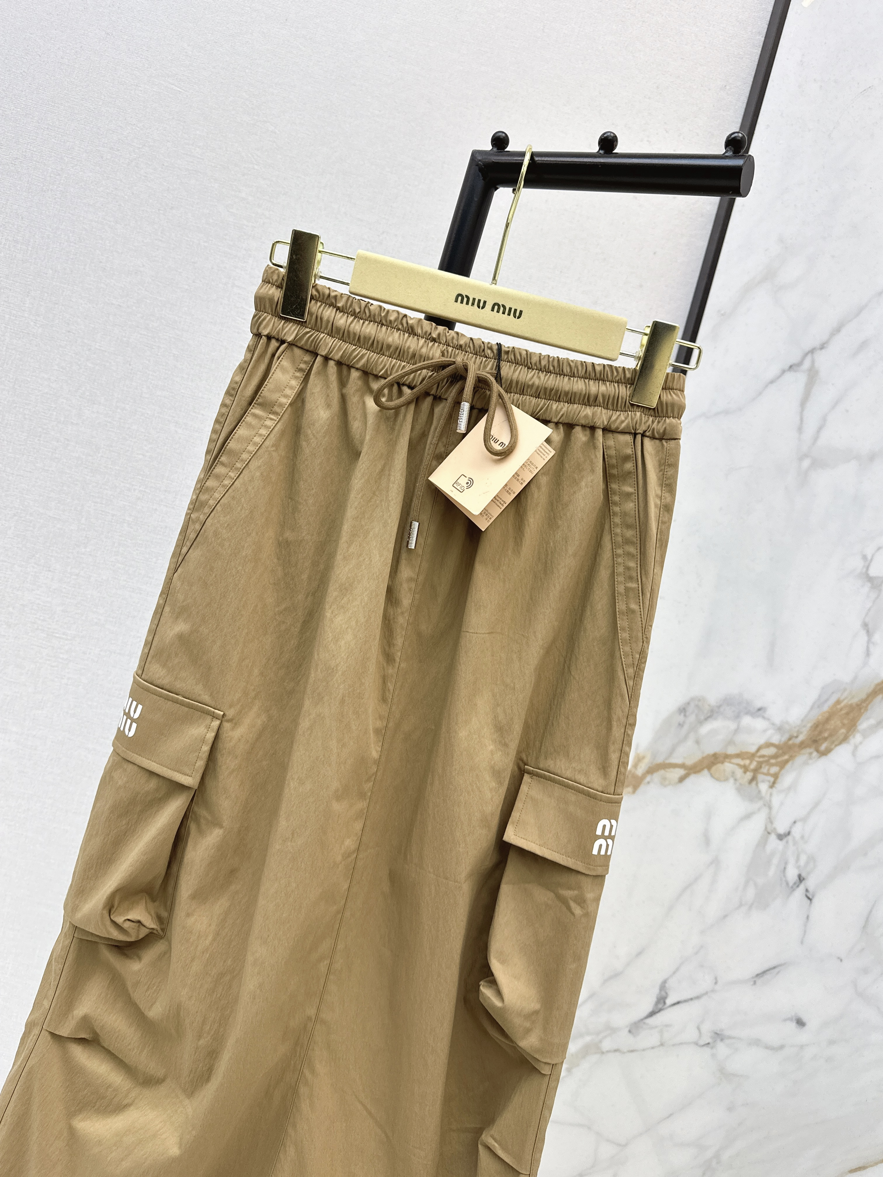 Miu 26ss cargo skirt