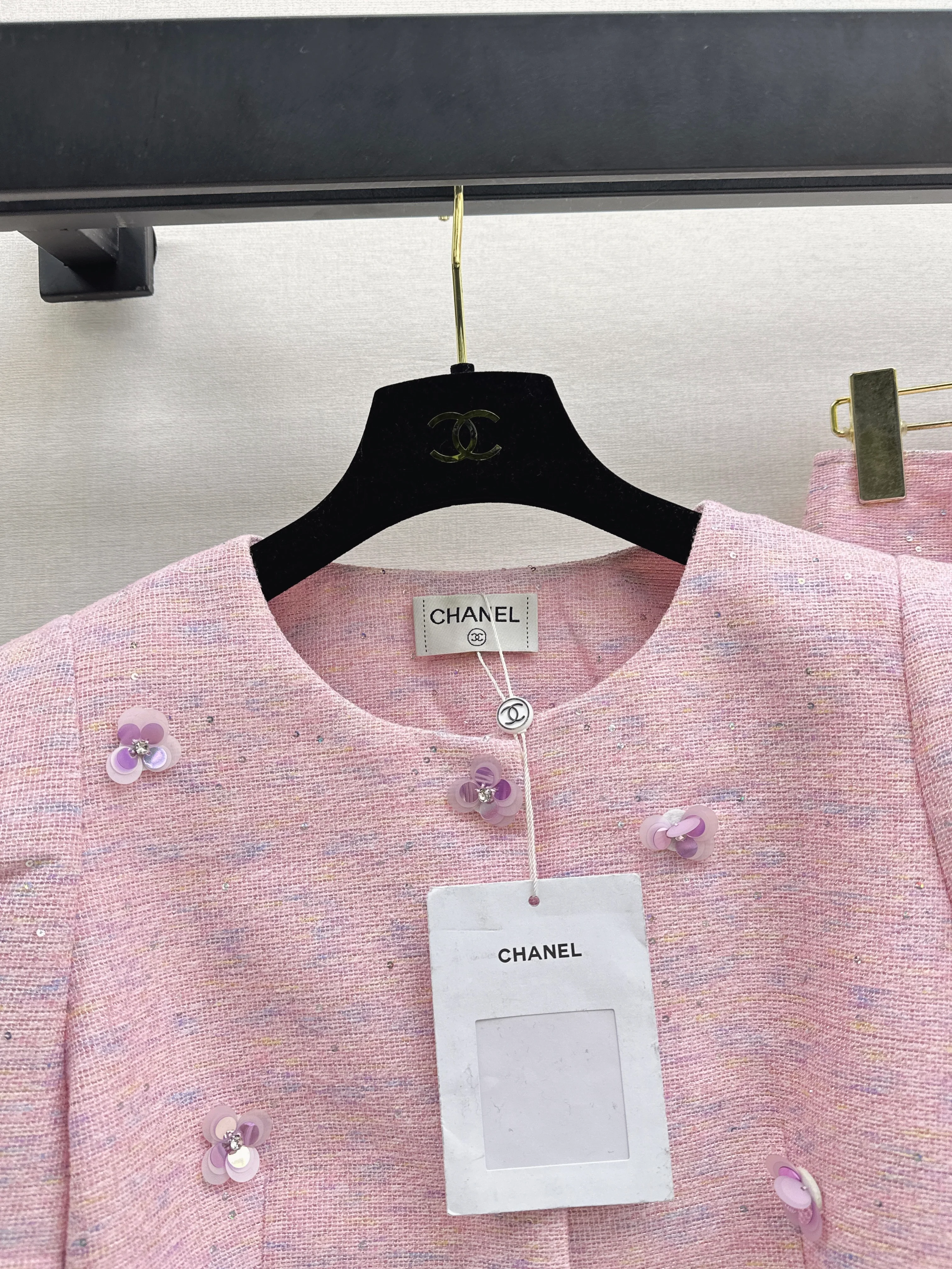 Chan 26ss tweed outfit sets