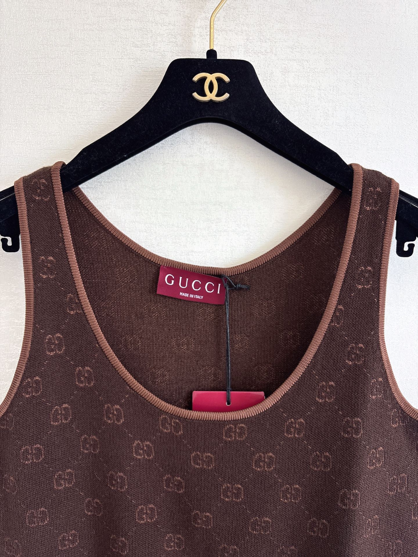 Guc 25fw jacquard vest