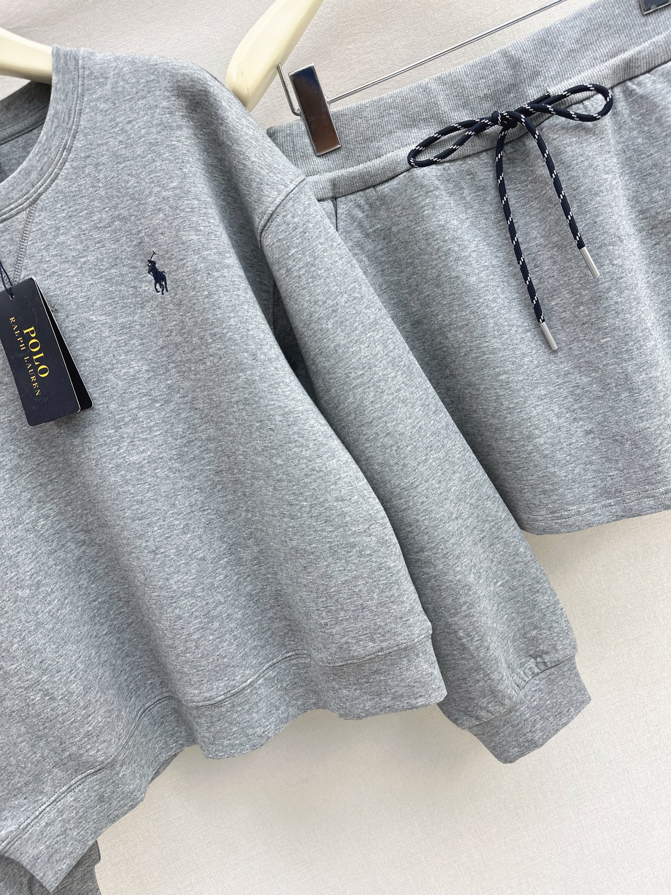 Ralp 26ss casual sweatshirts skirts sets