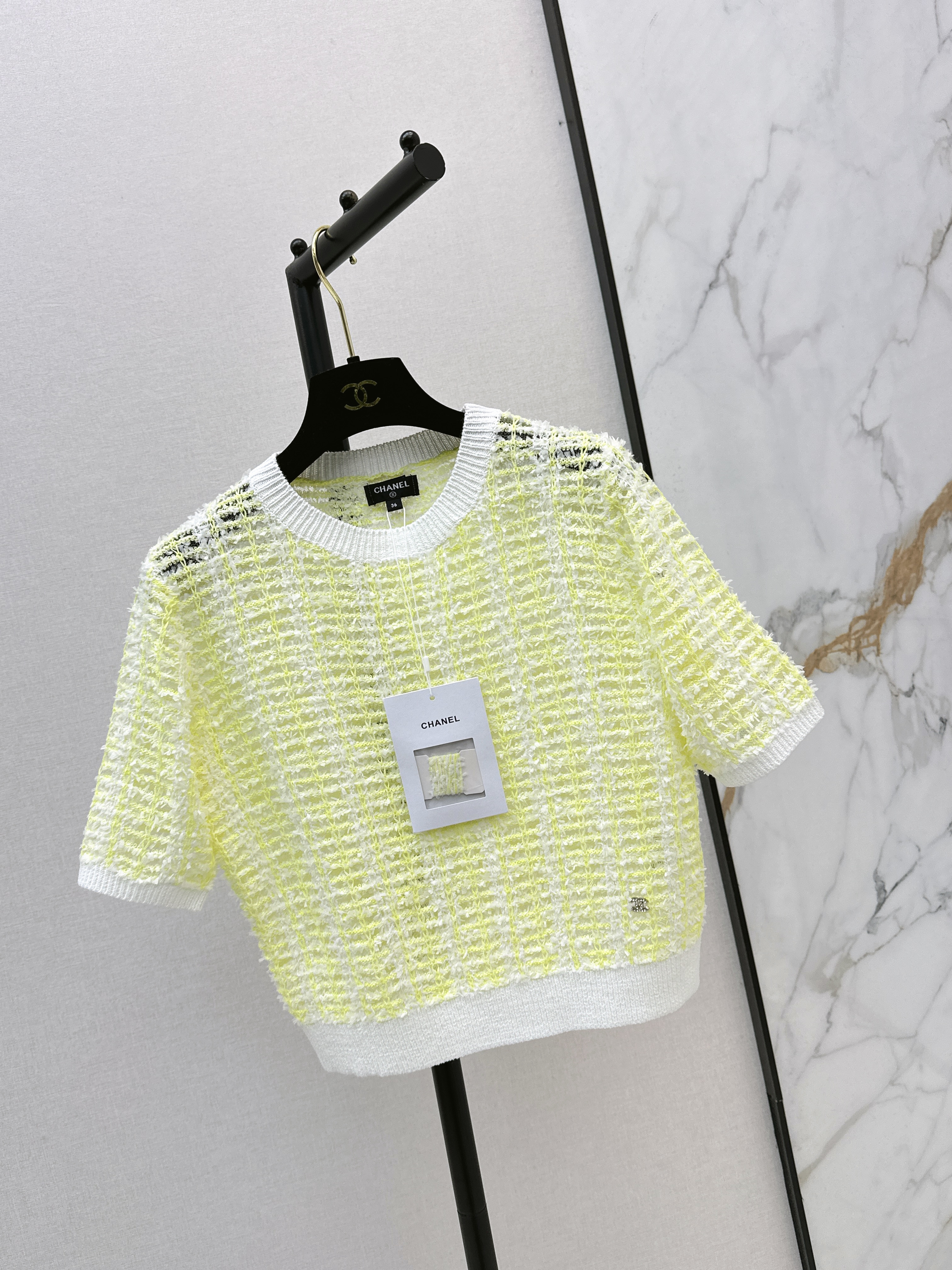 Chan 26ss knit top