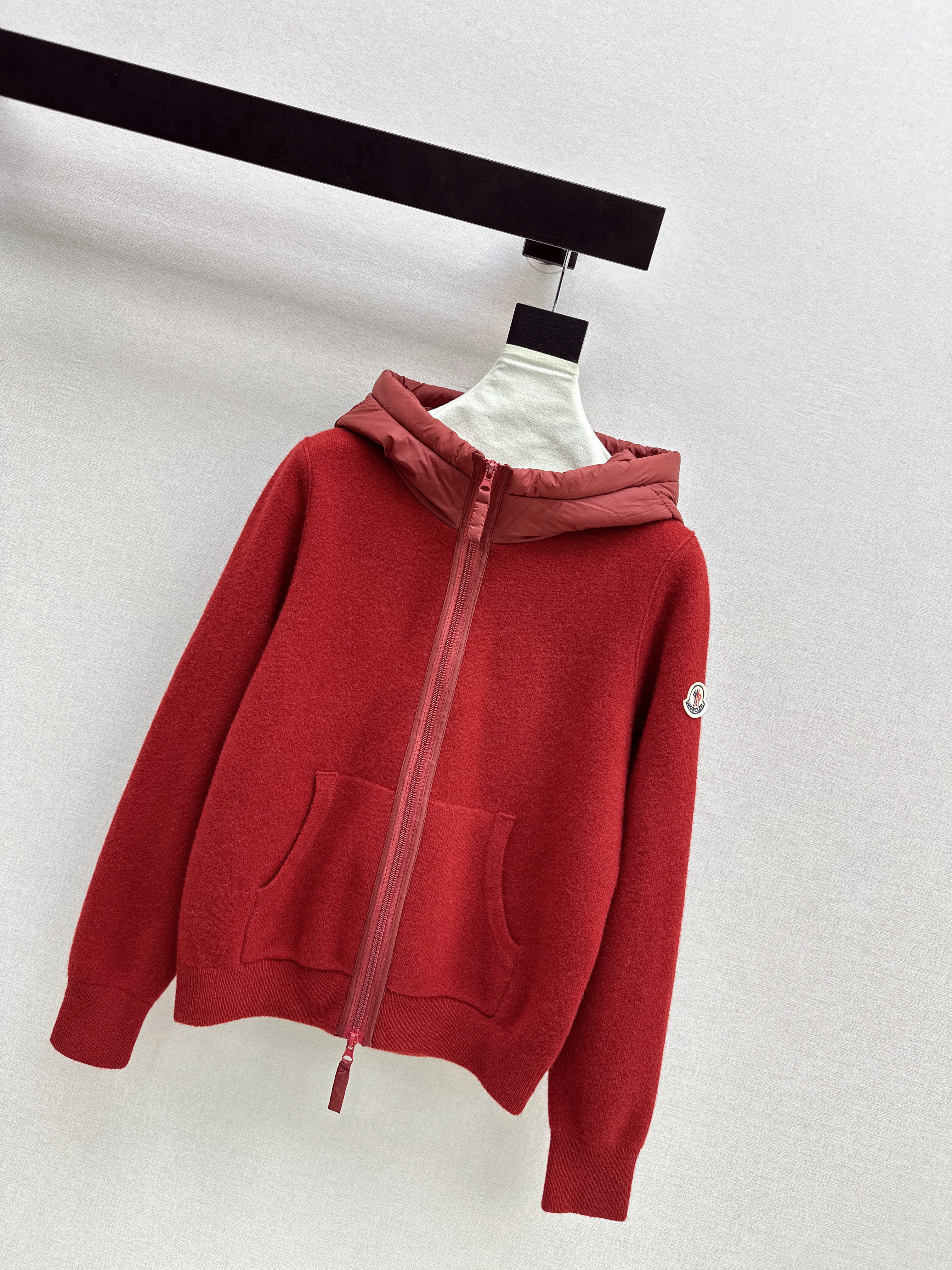 Monc 26ss hooded cardigan jacket